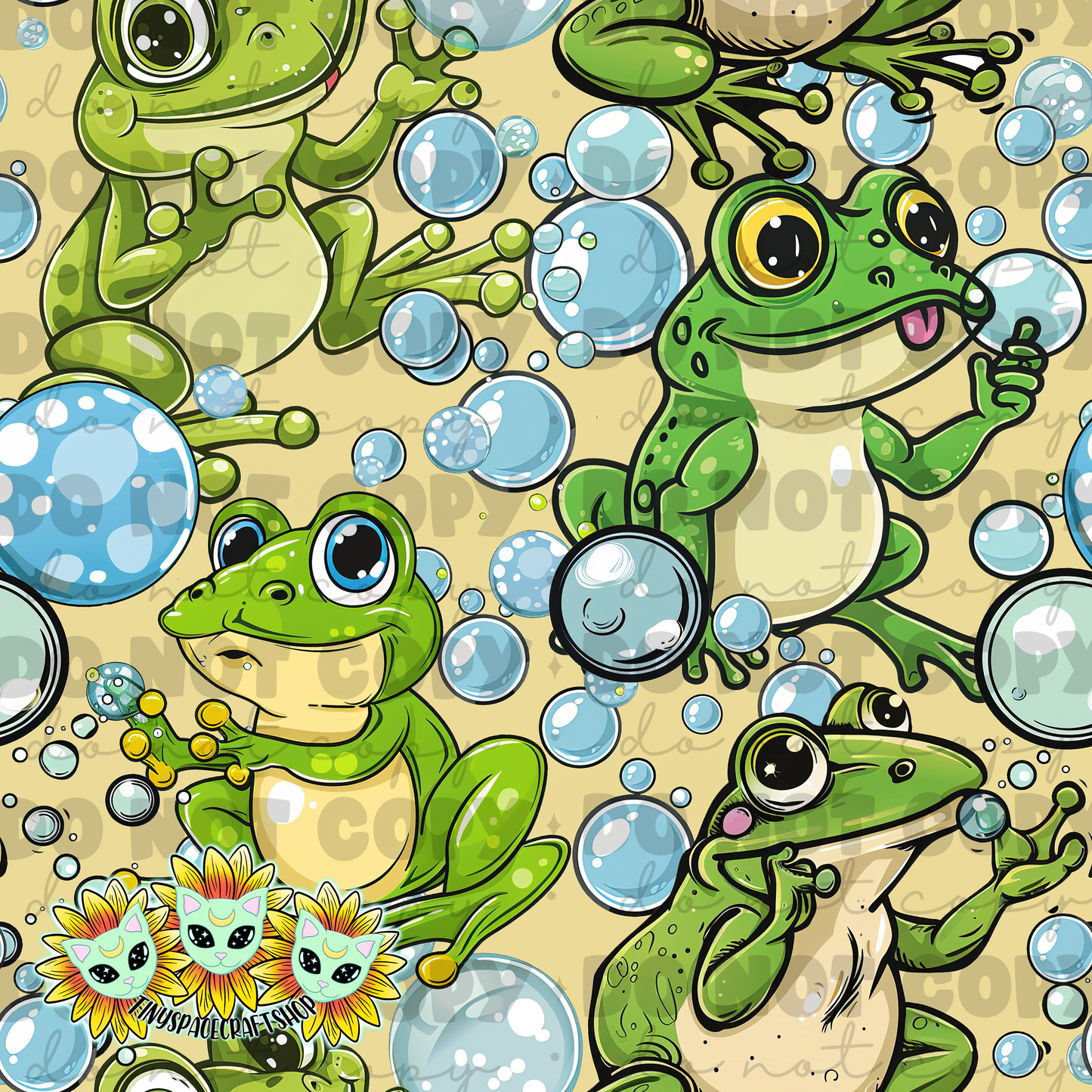 Bubble frogs