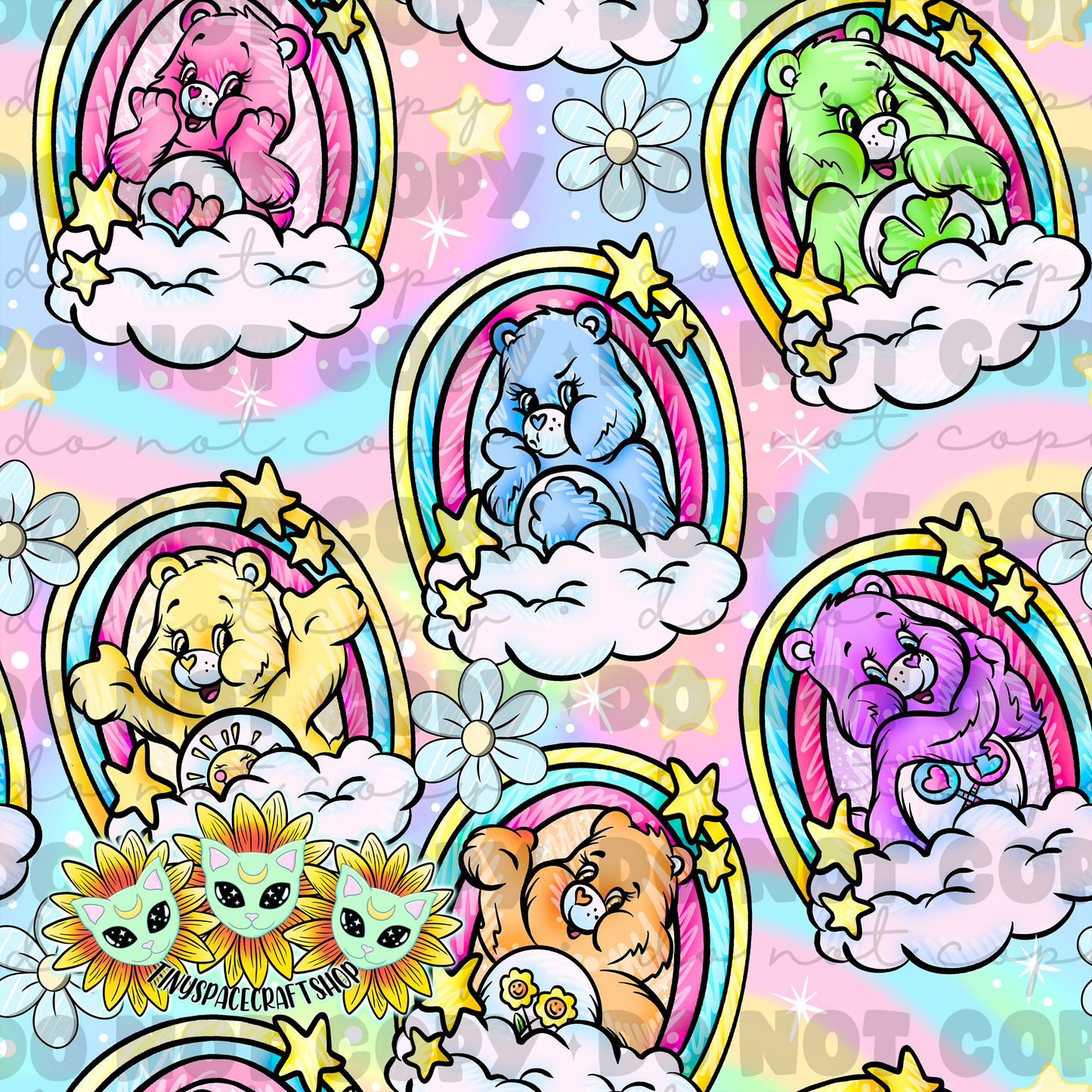 Rainbow bears