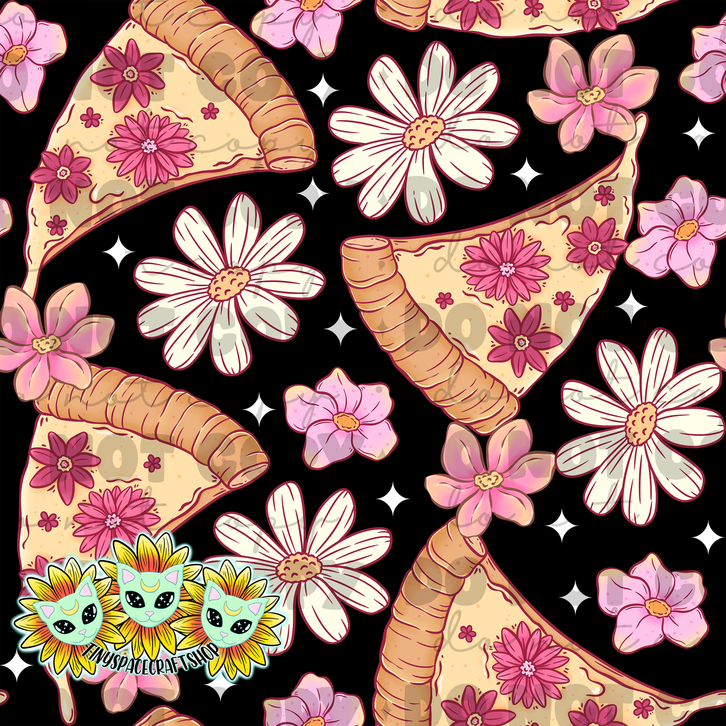 Flower pizza