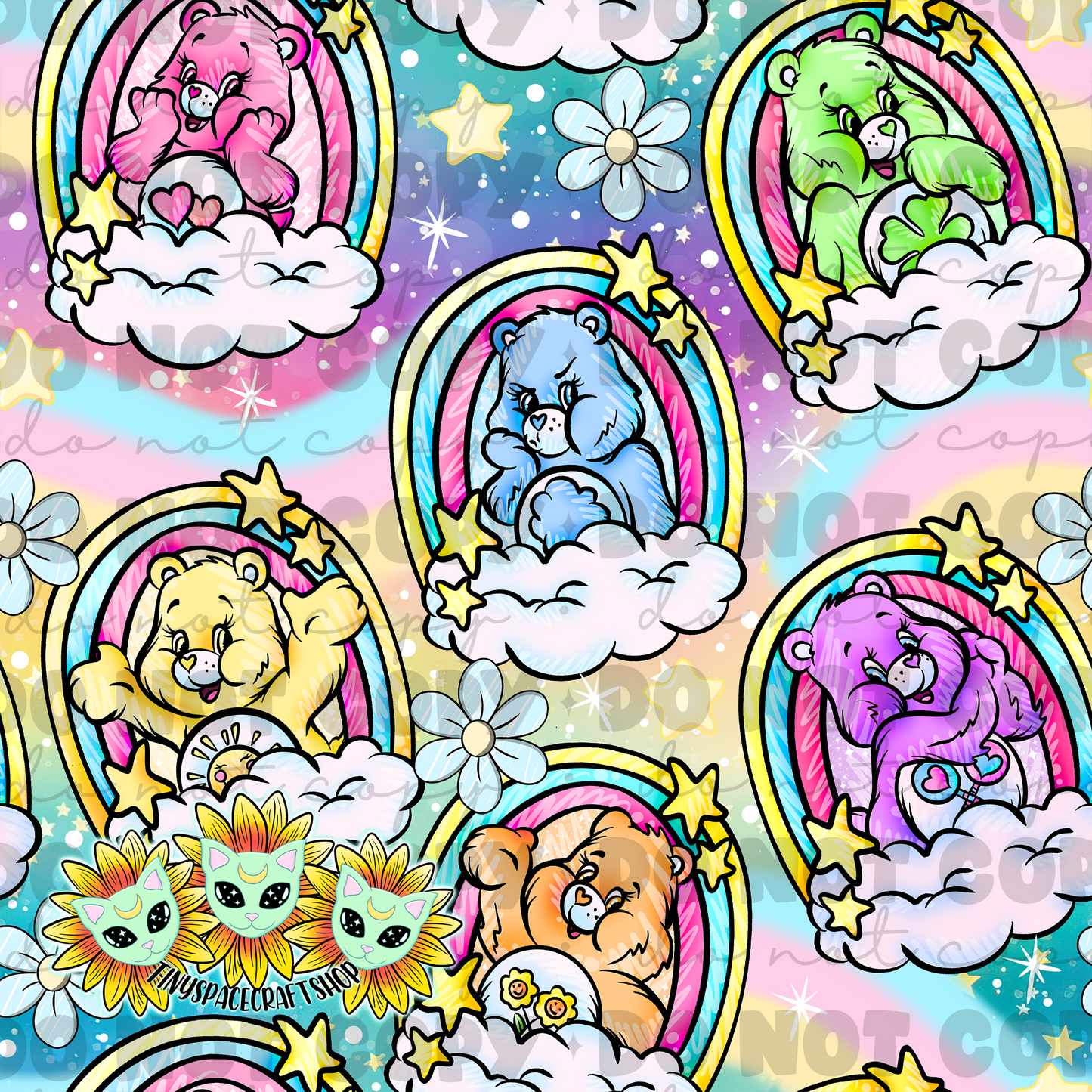 Rainbow bears