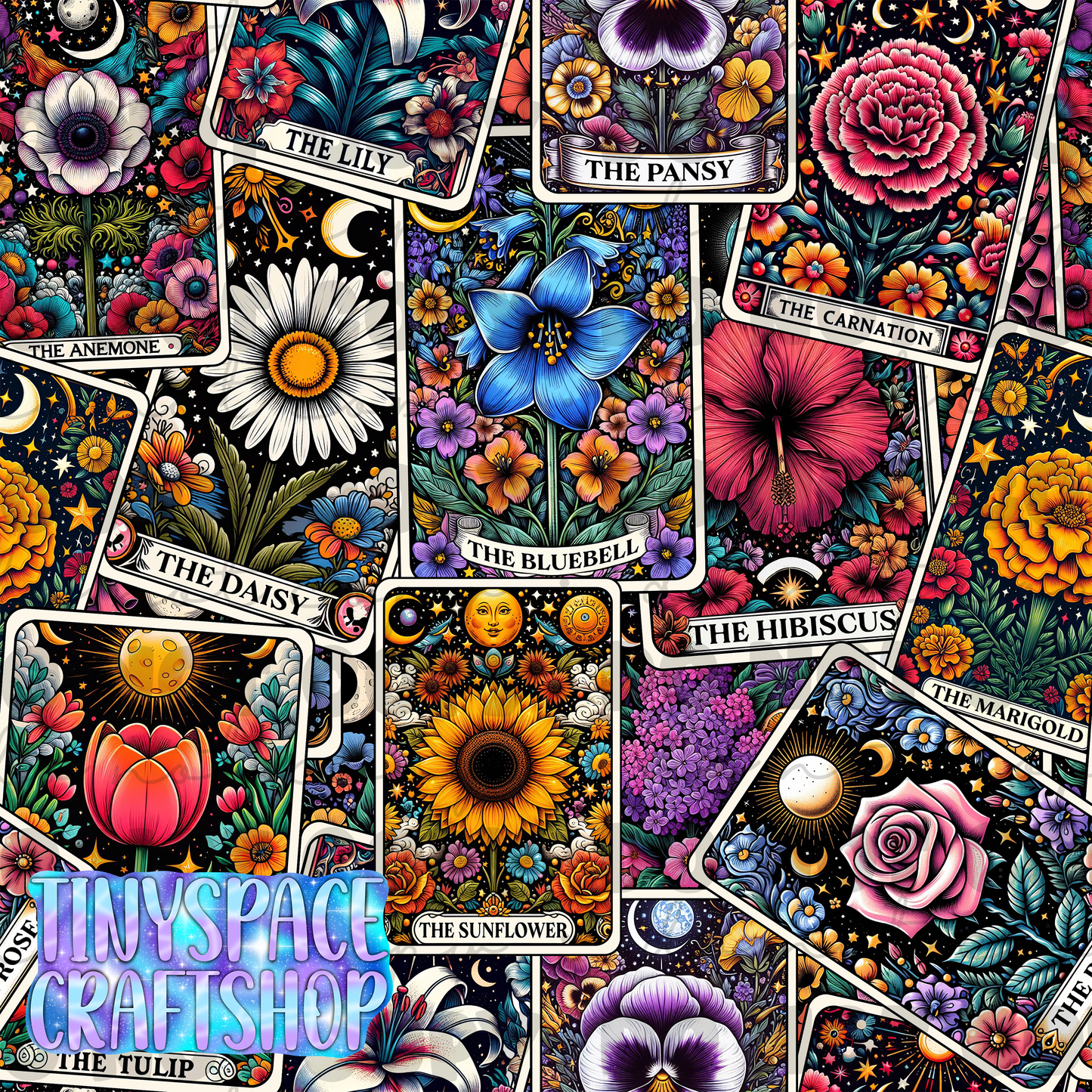 Flower cards