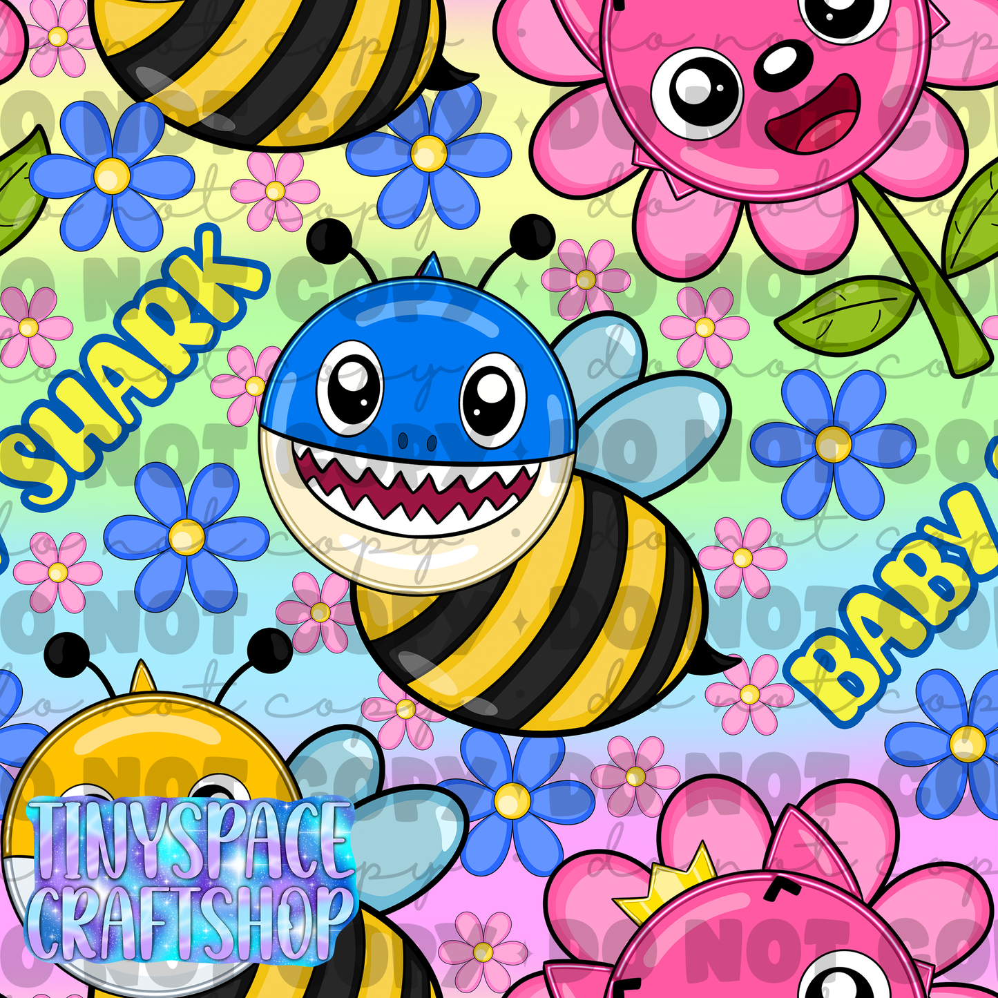 Shark flowers