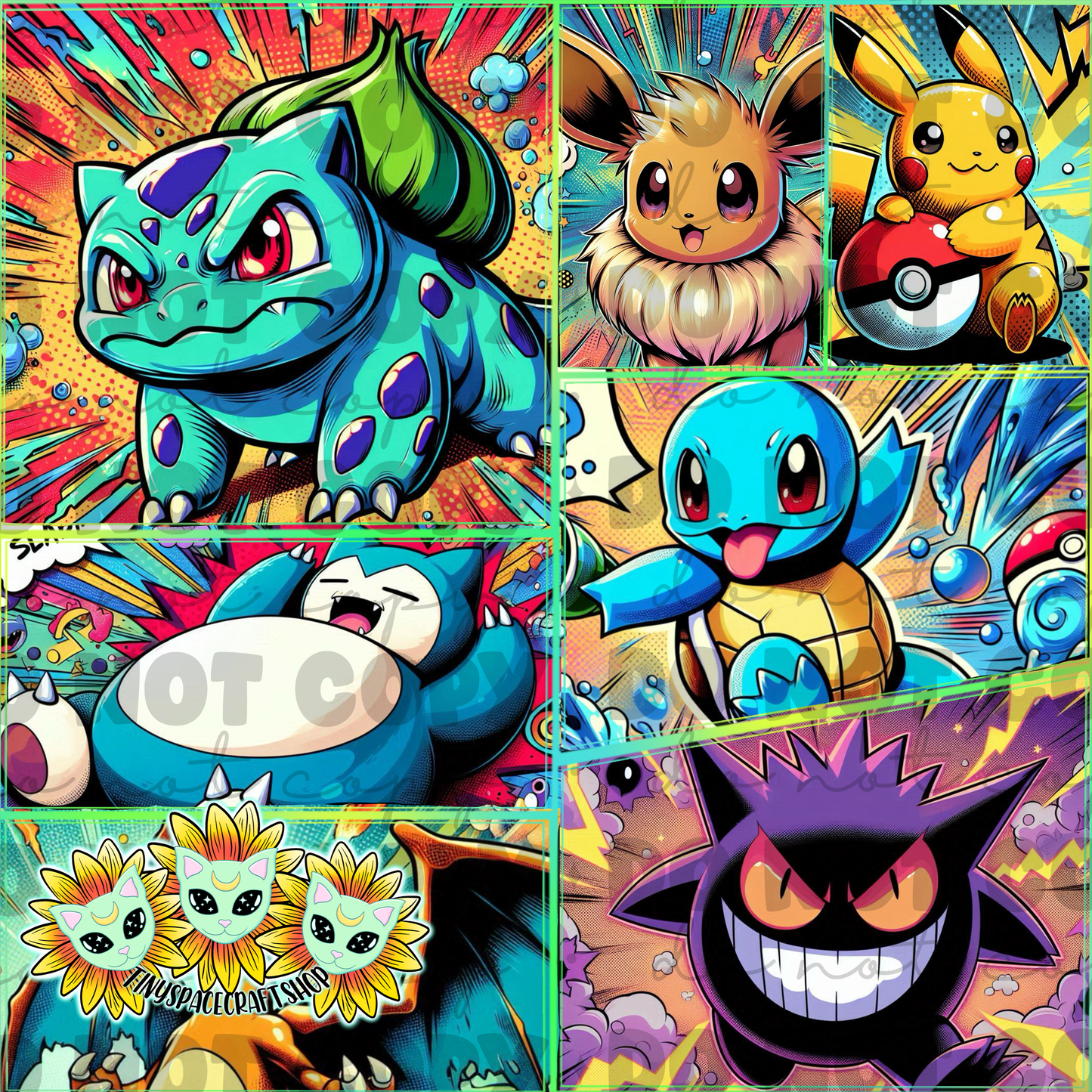 Comic poke