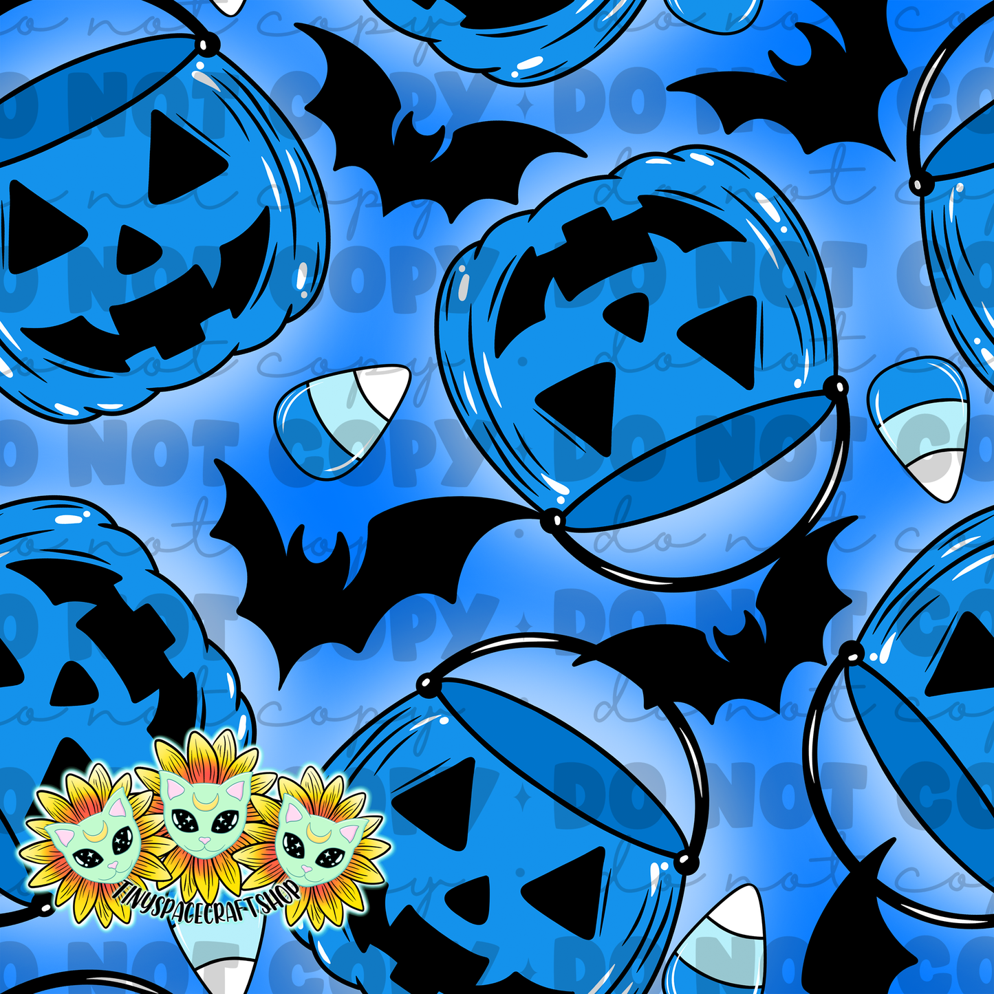 Blue pumpkins