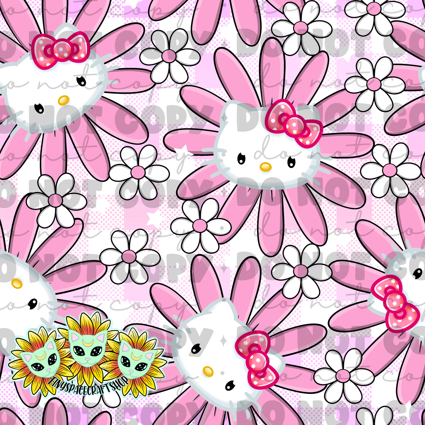 Flower kitty