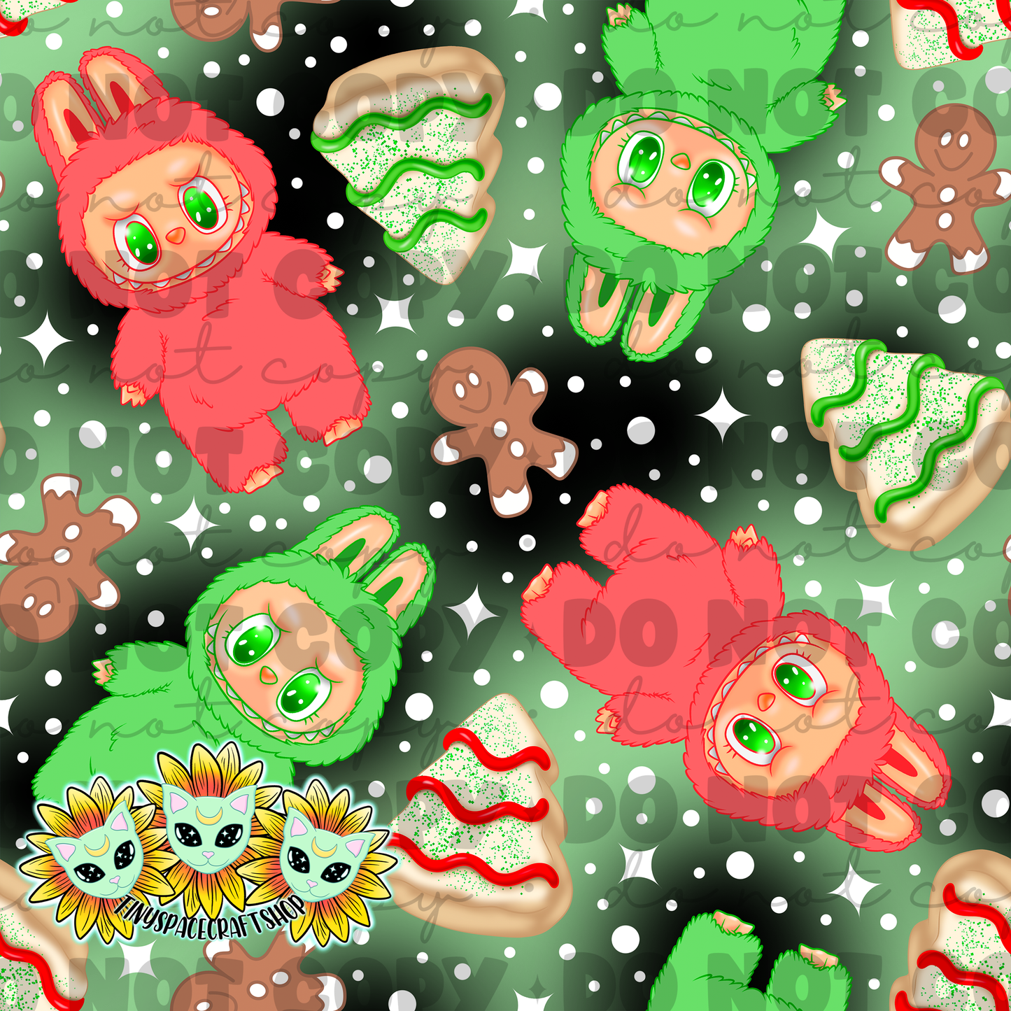 Christmas monster