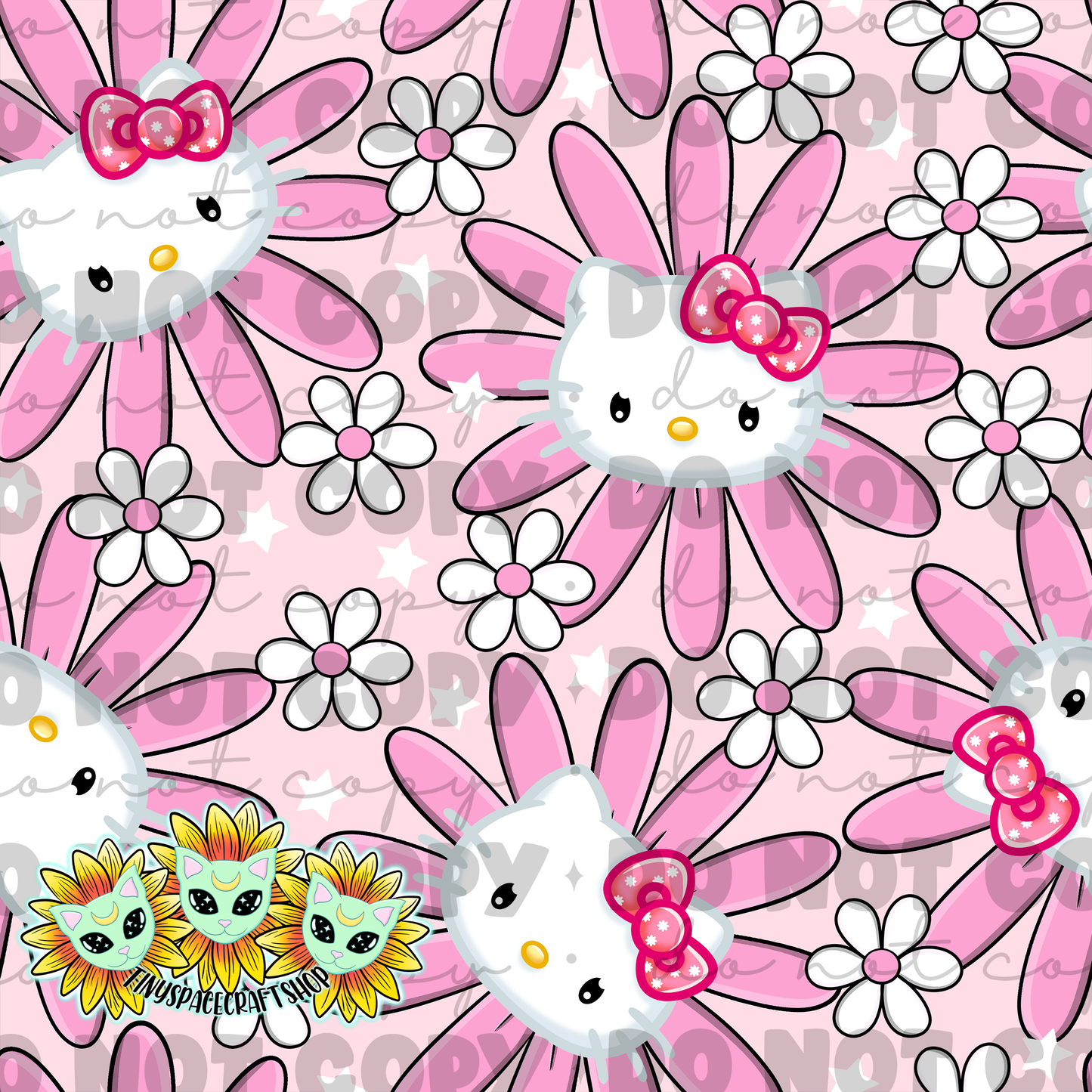 Flower kitty