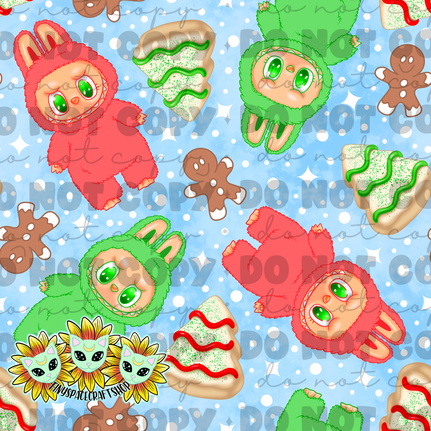 Christmas monster
