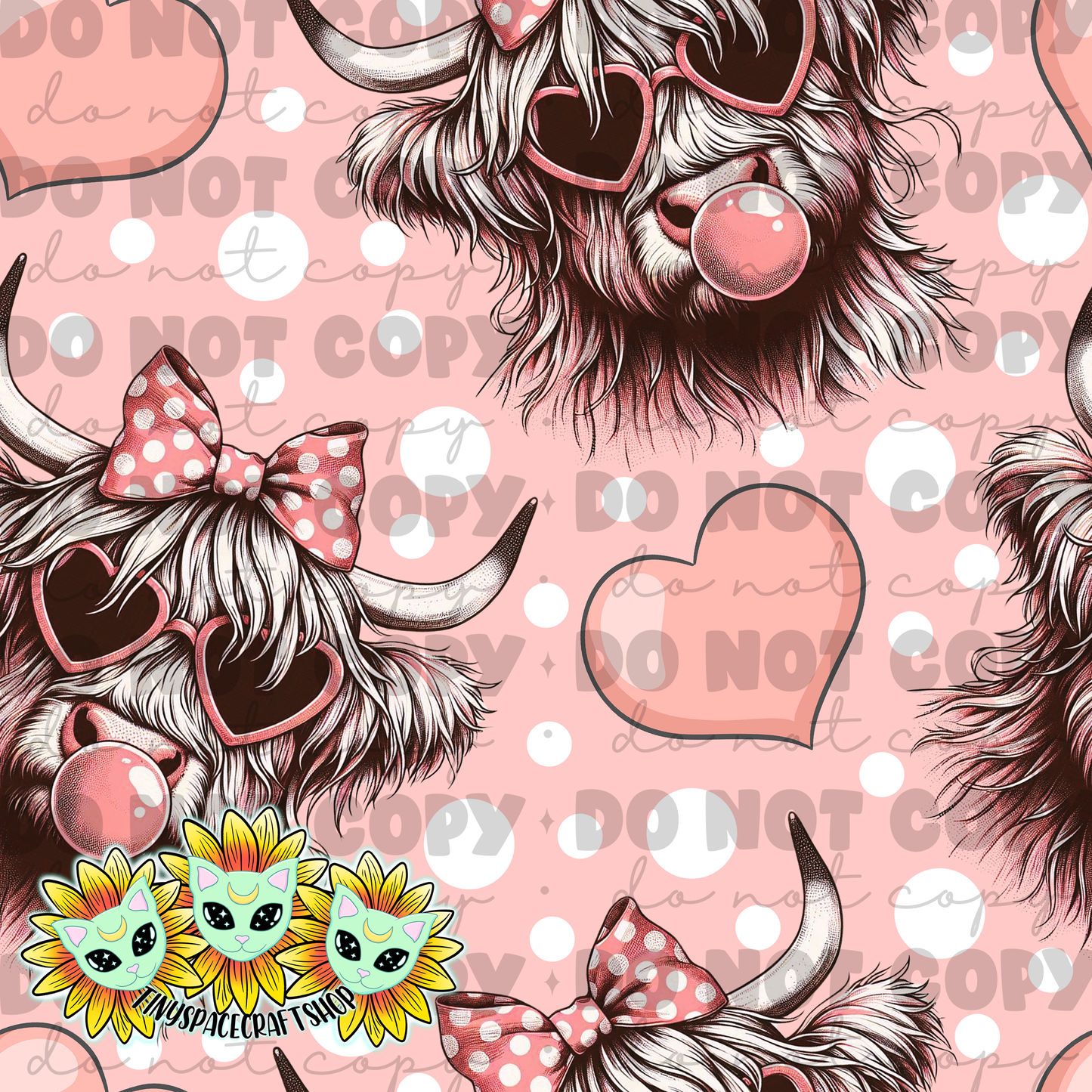 Bubblegum cow