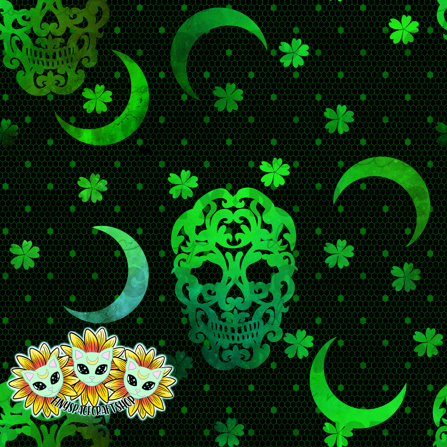 Lace skull