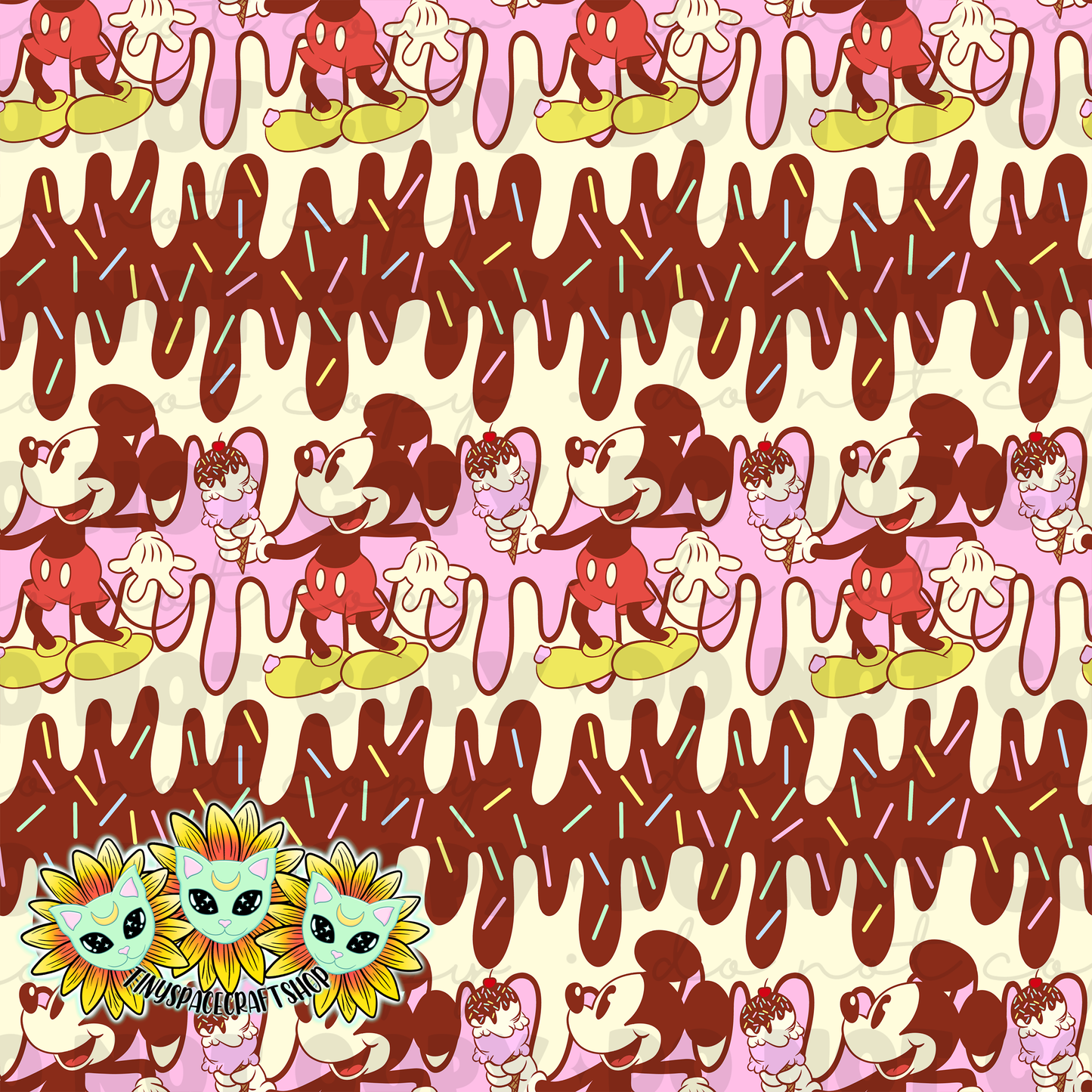 Mouse ice cream