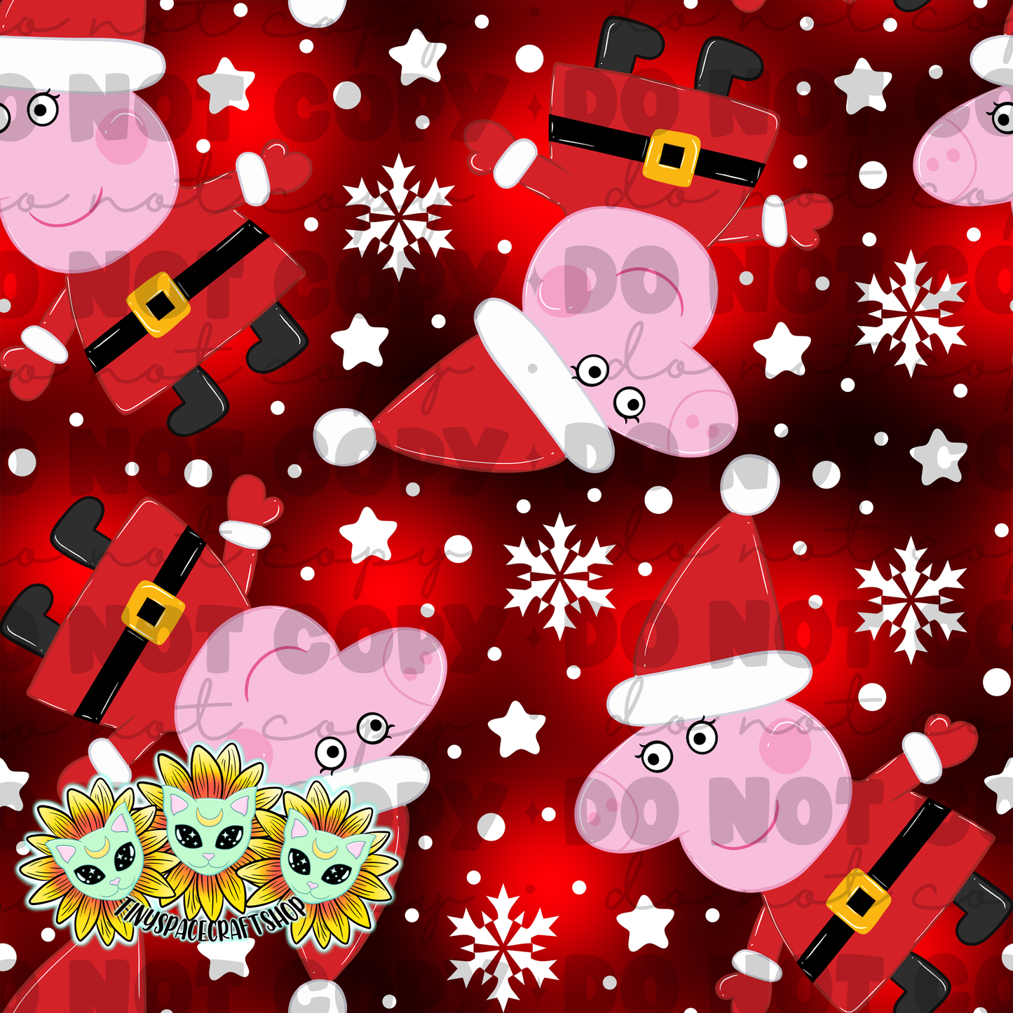 Christmas pig