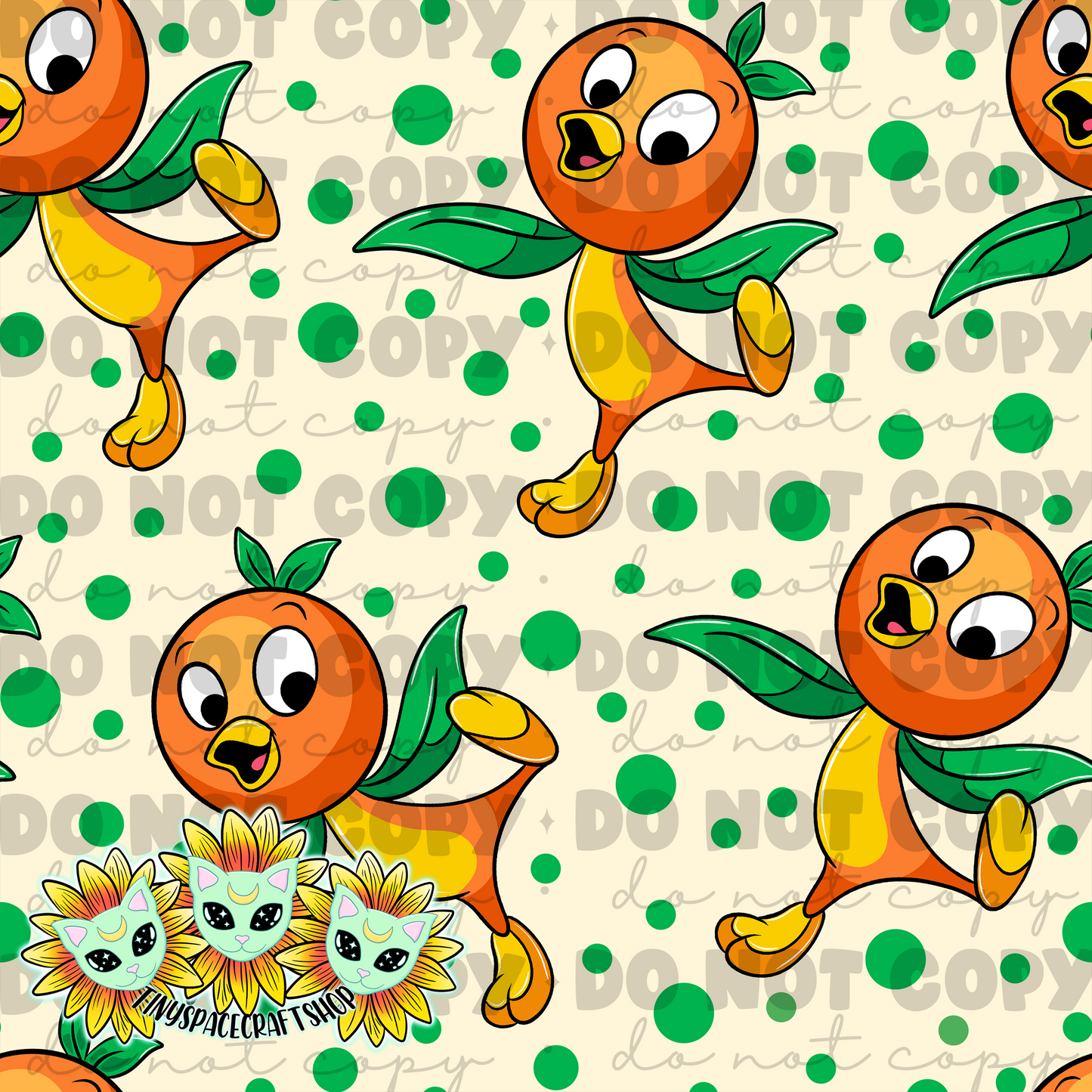 Orange bird