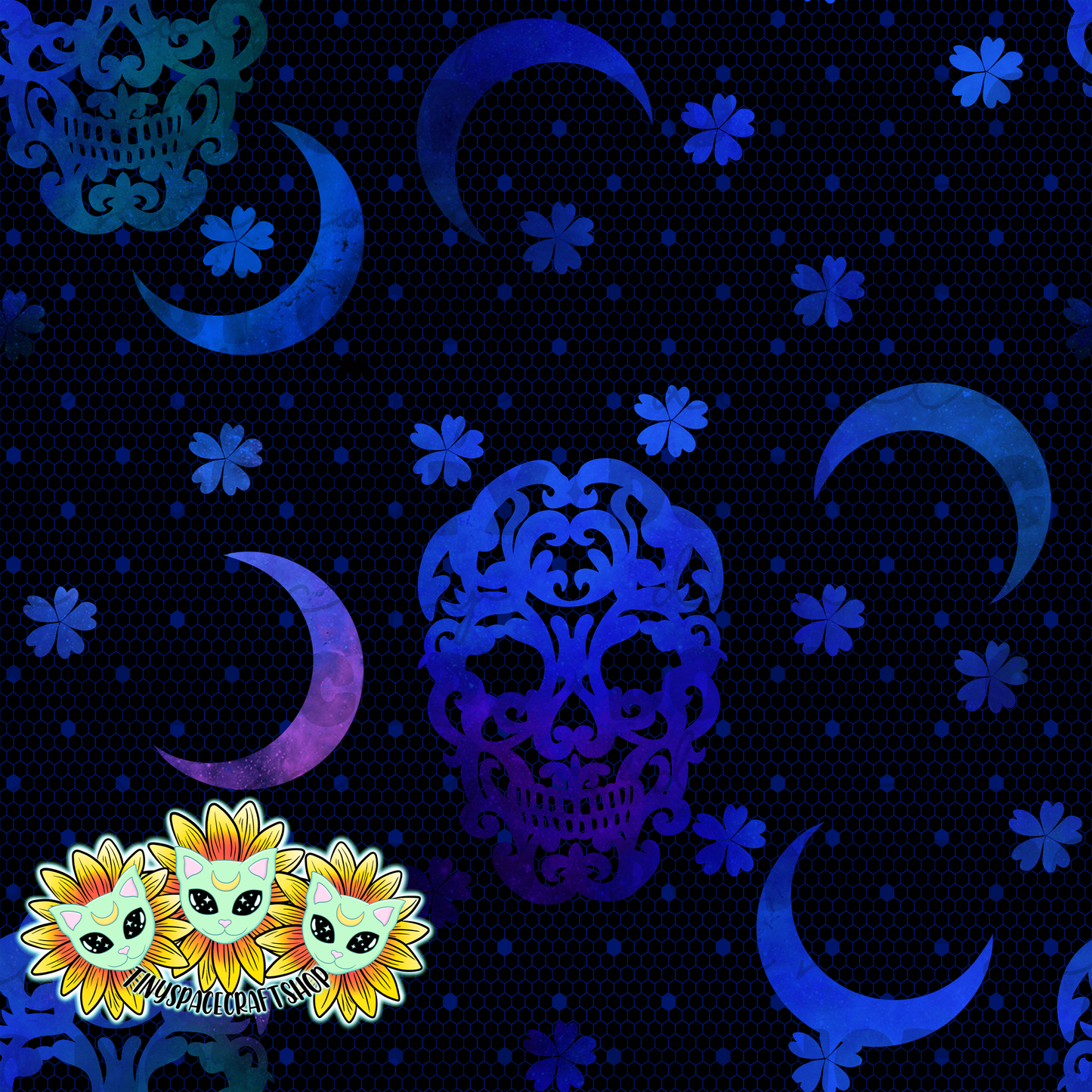 Lace skull