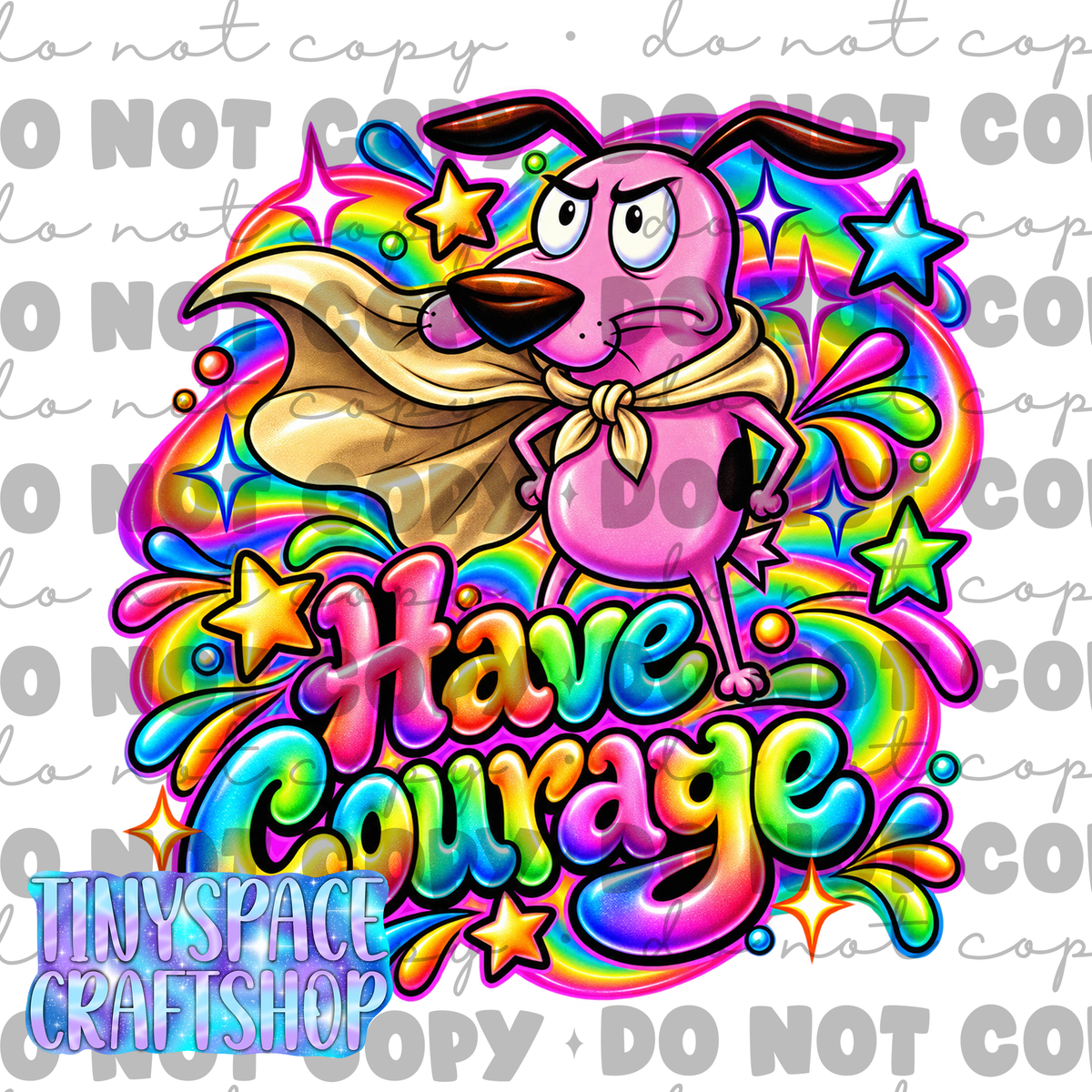 Rainbow courage