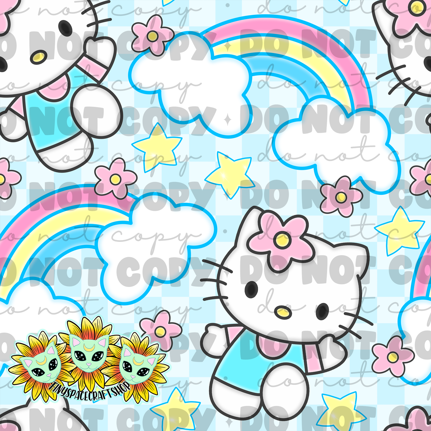 Rainbow cat