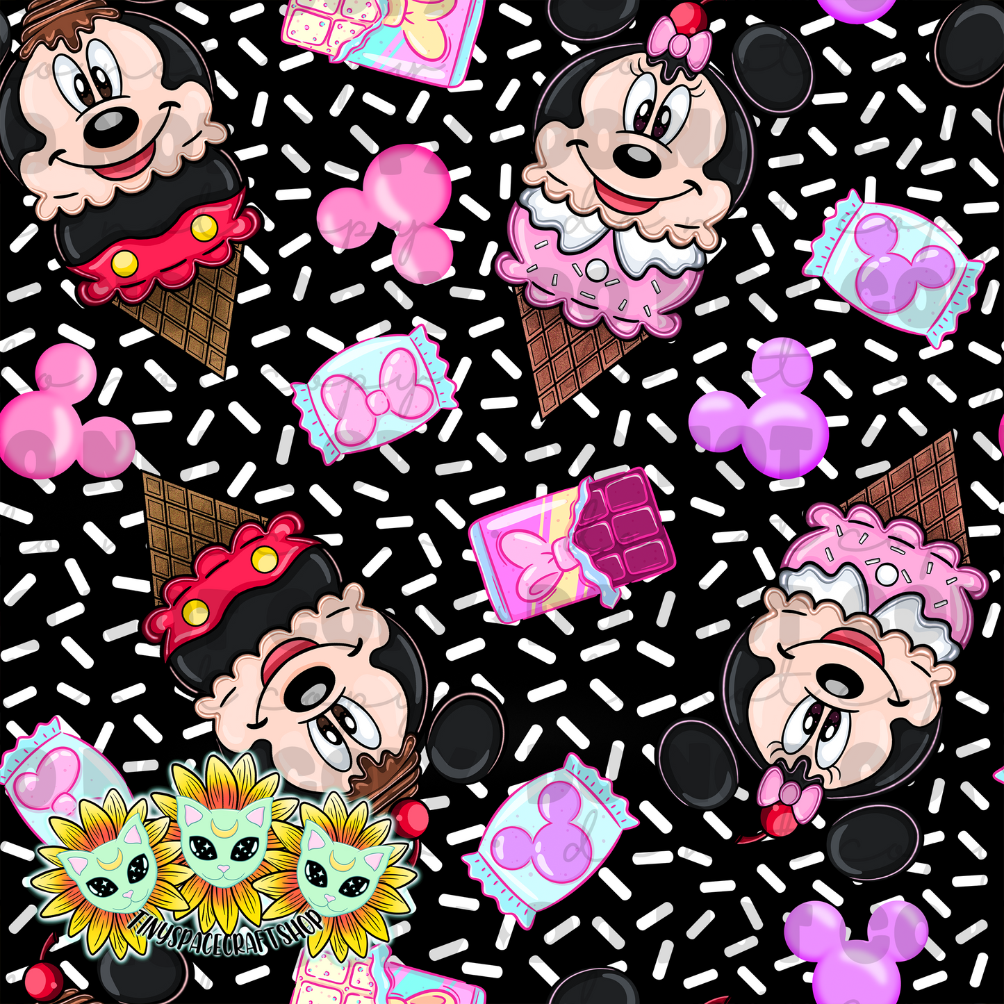 Mouse ice cream