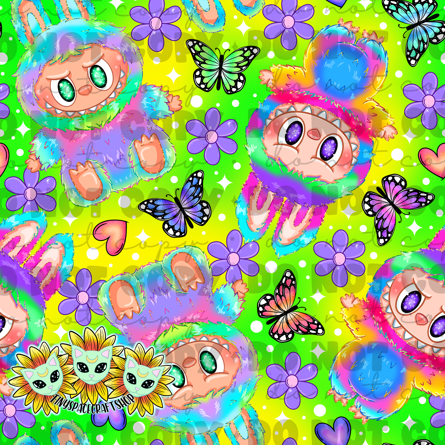 Butterfly monster