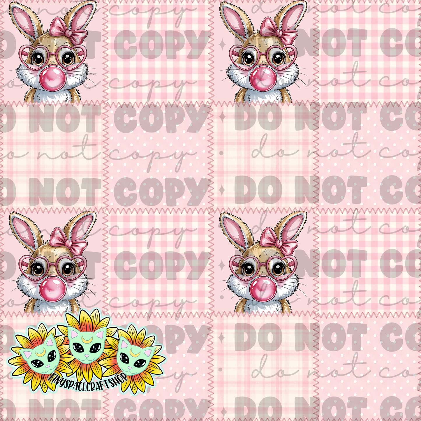 Bubble bunny patch