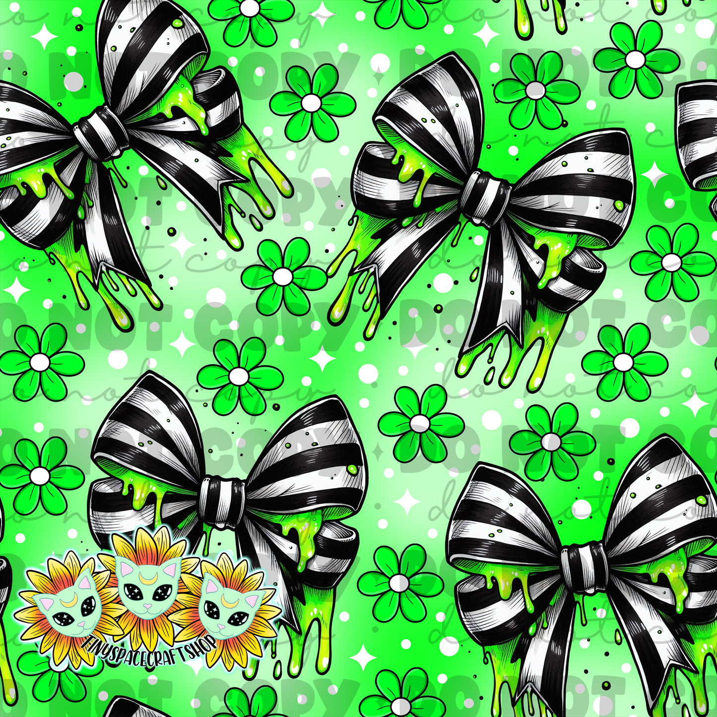 Green bow