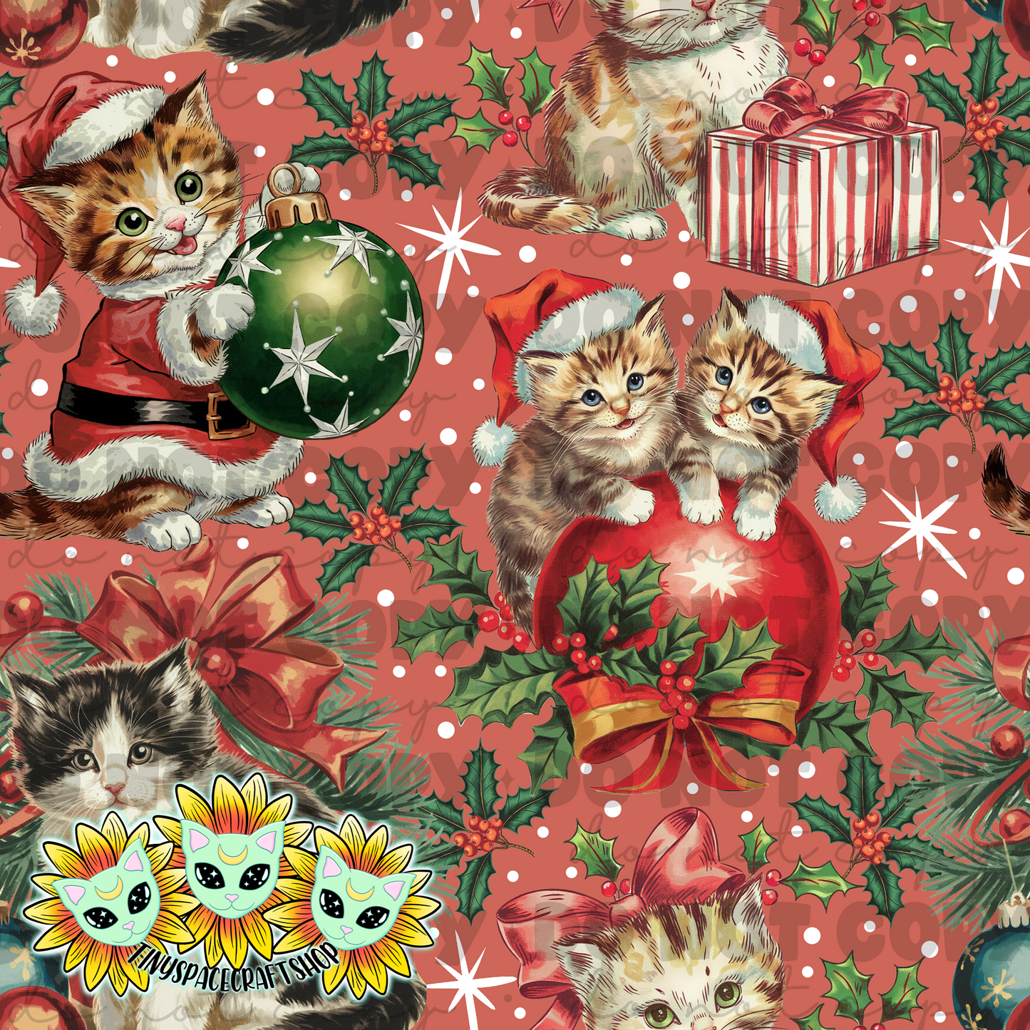 Christmas cat