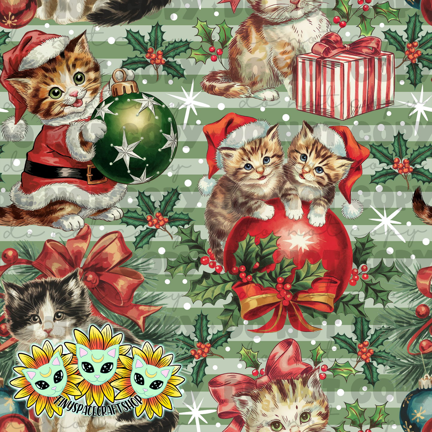 Christmas cat