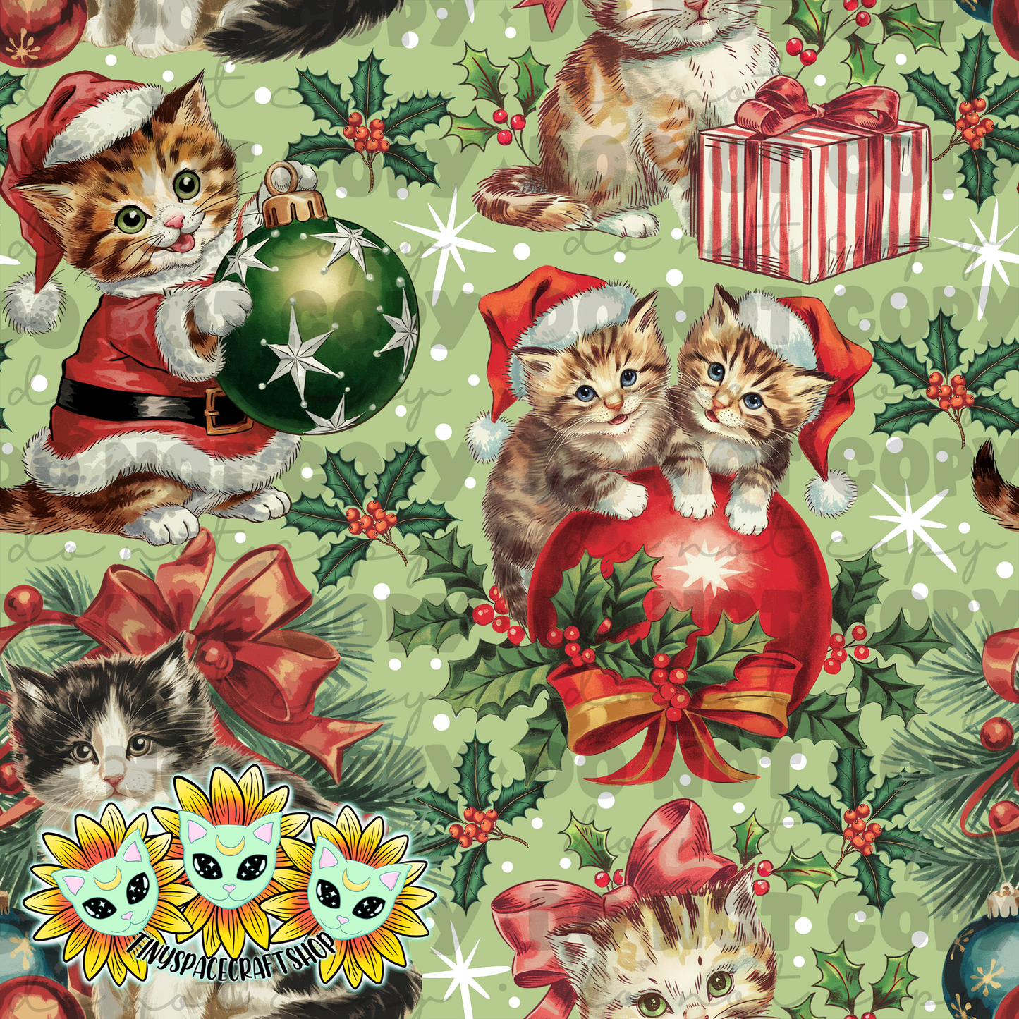 Christmas cat