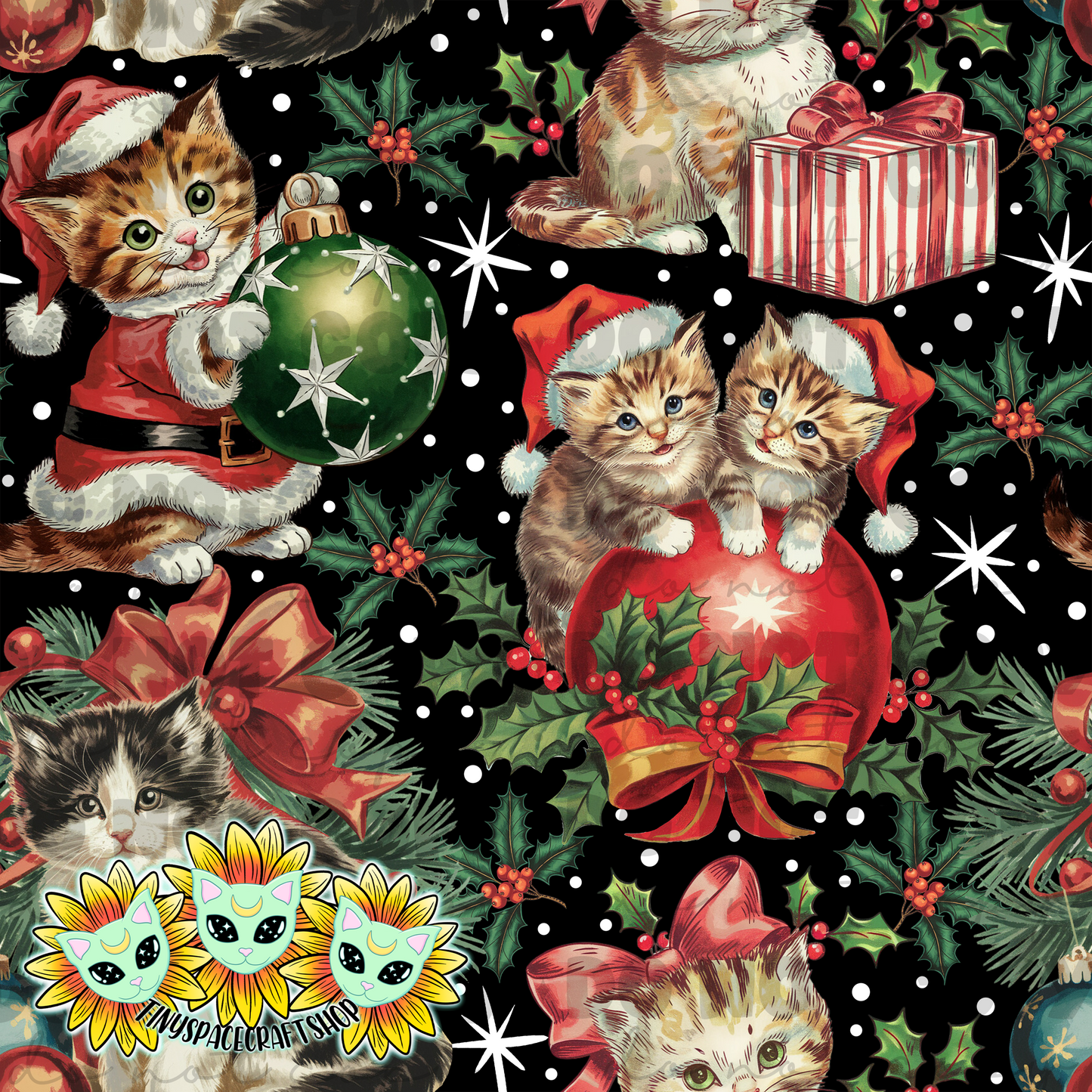 Christmas cat