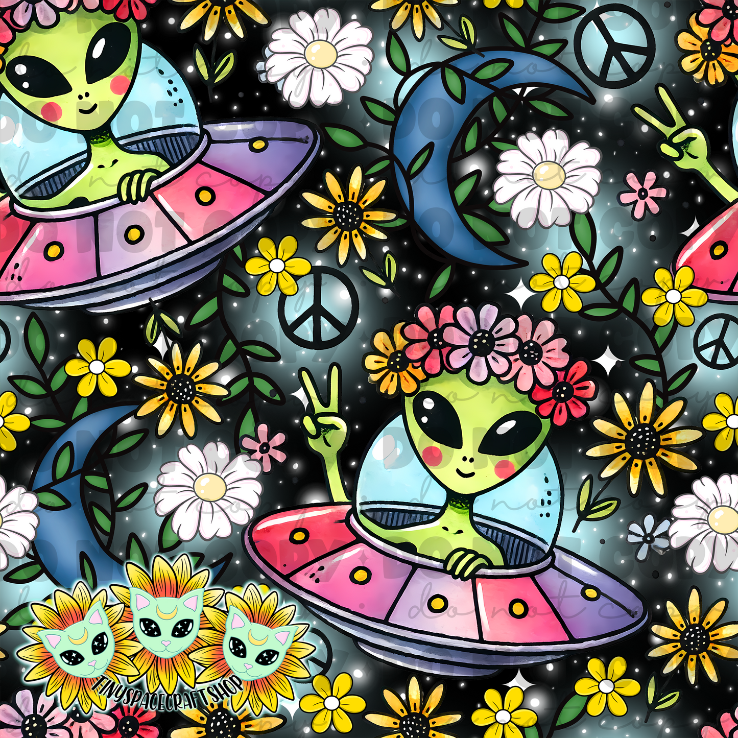Floral alien