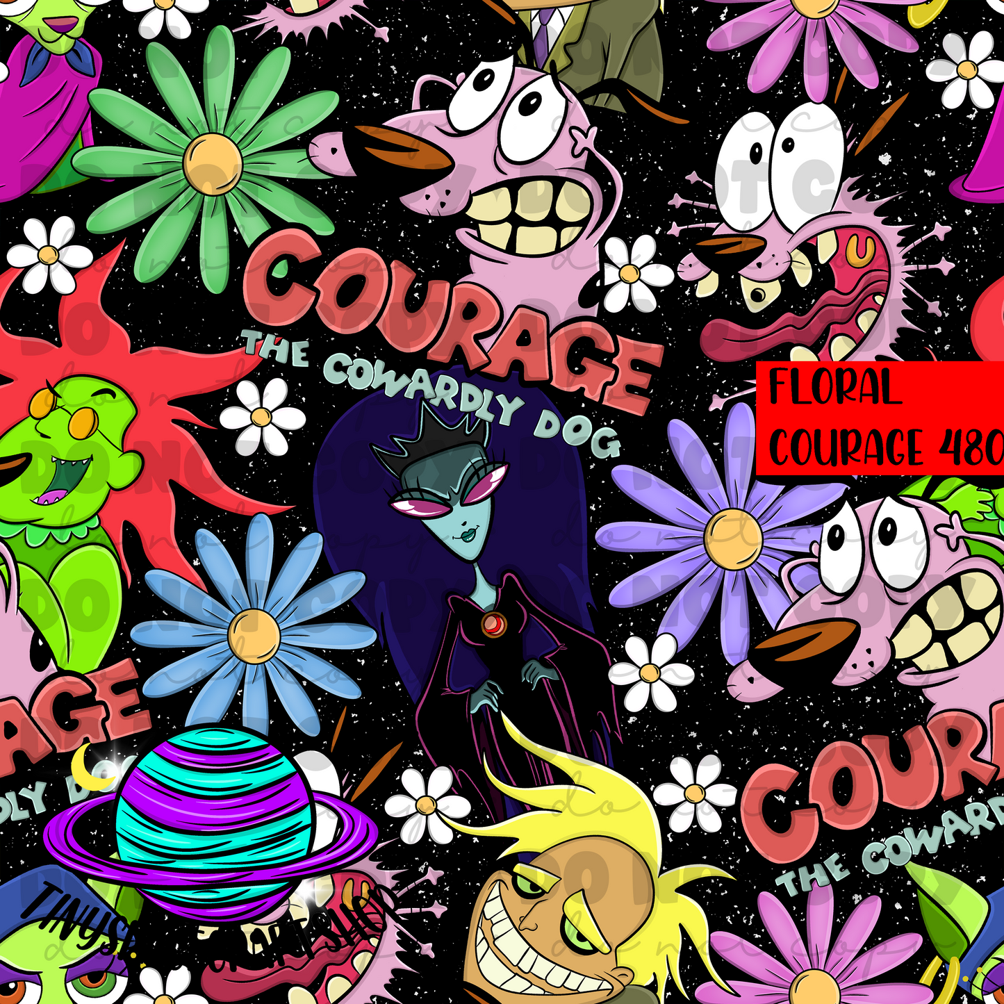 Floral courage