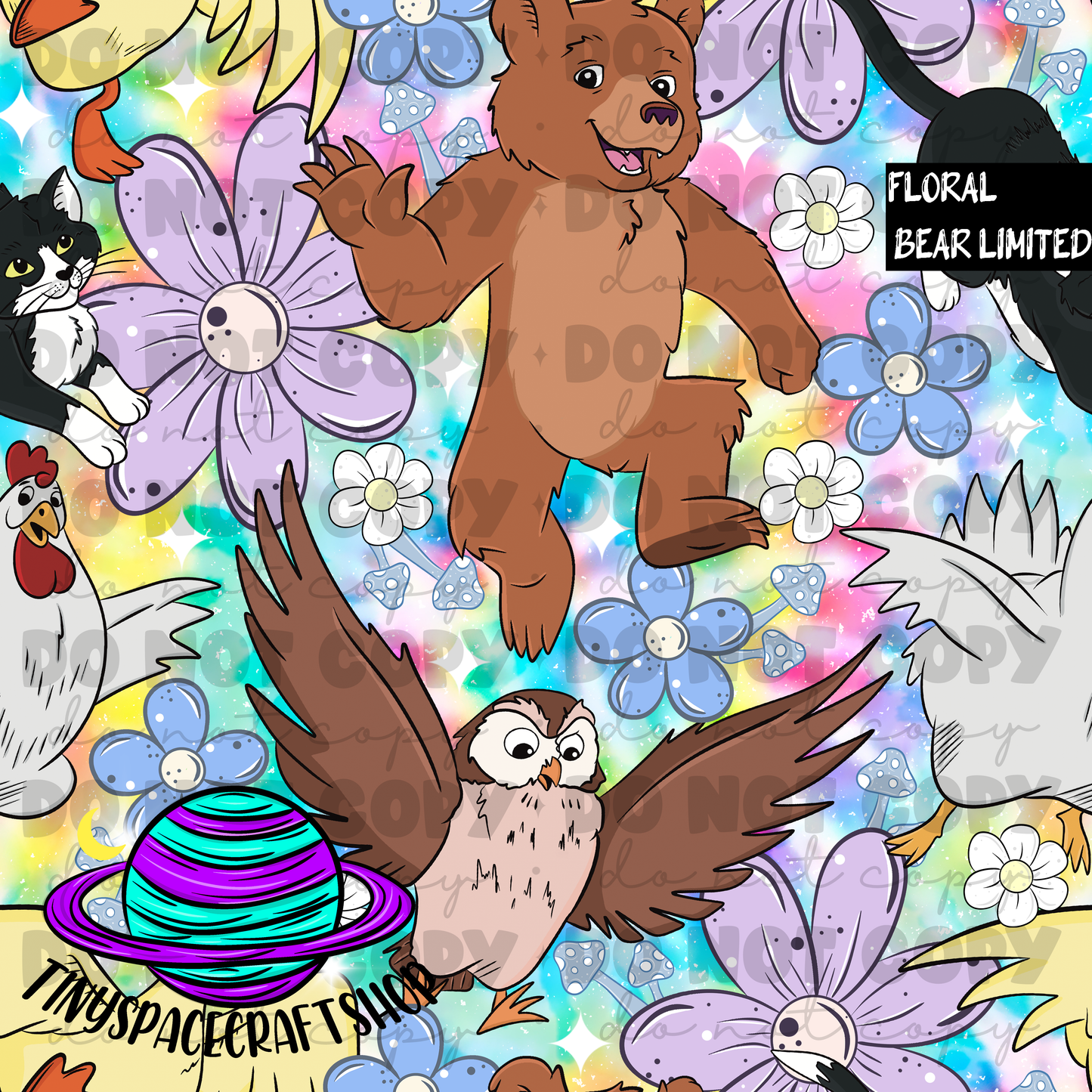 Floral Bear