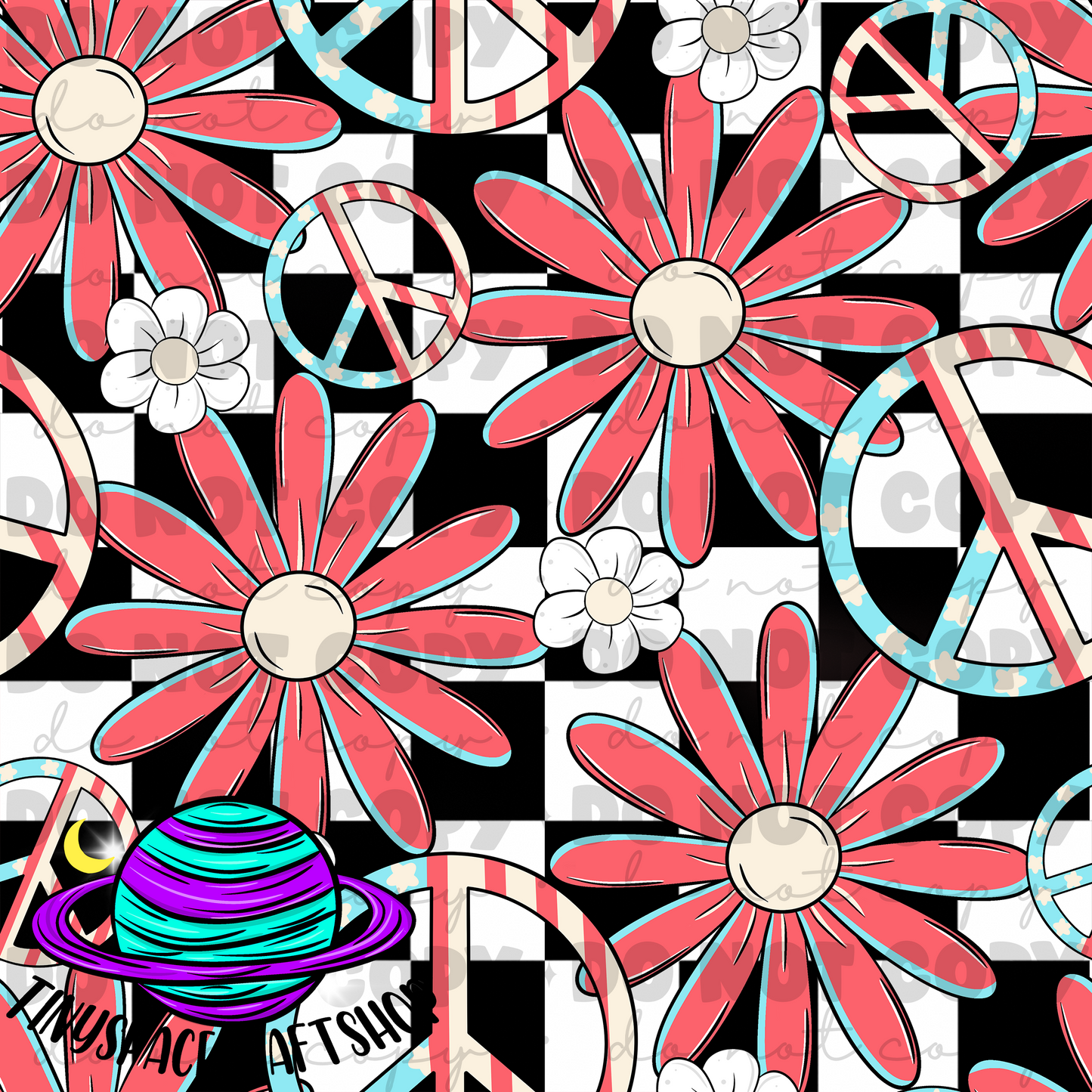 Fourth of July floral peace