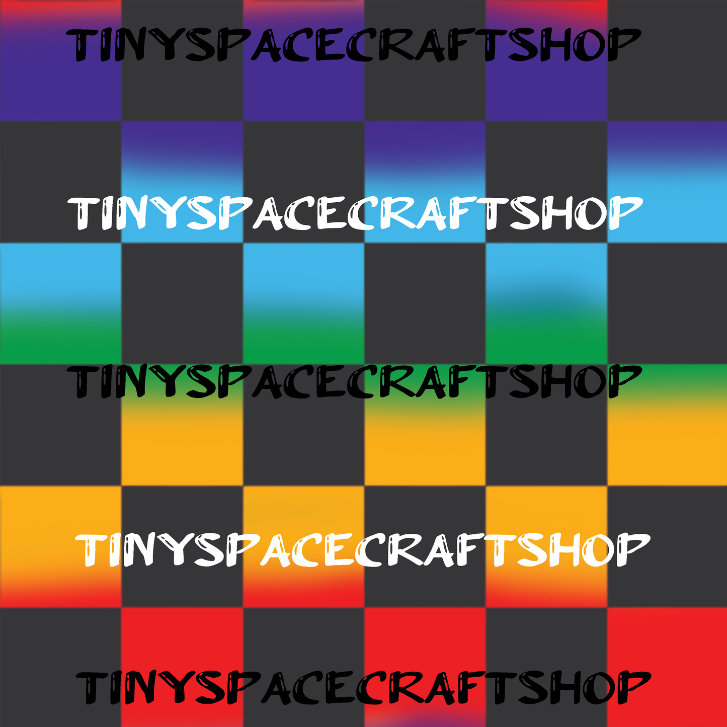 Colorful checker (3 choices)