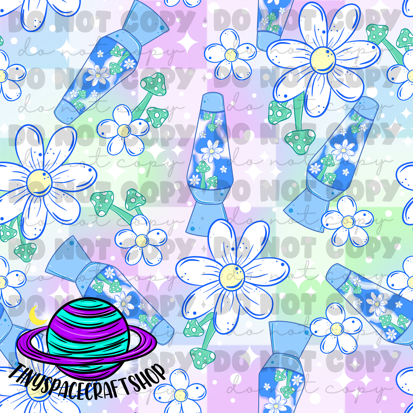 Floral lamp