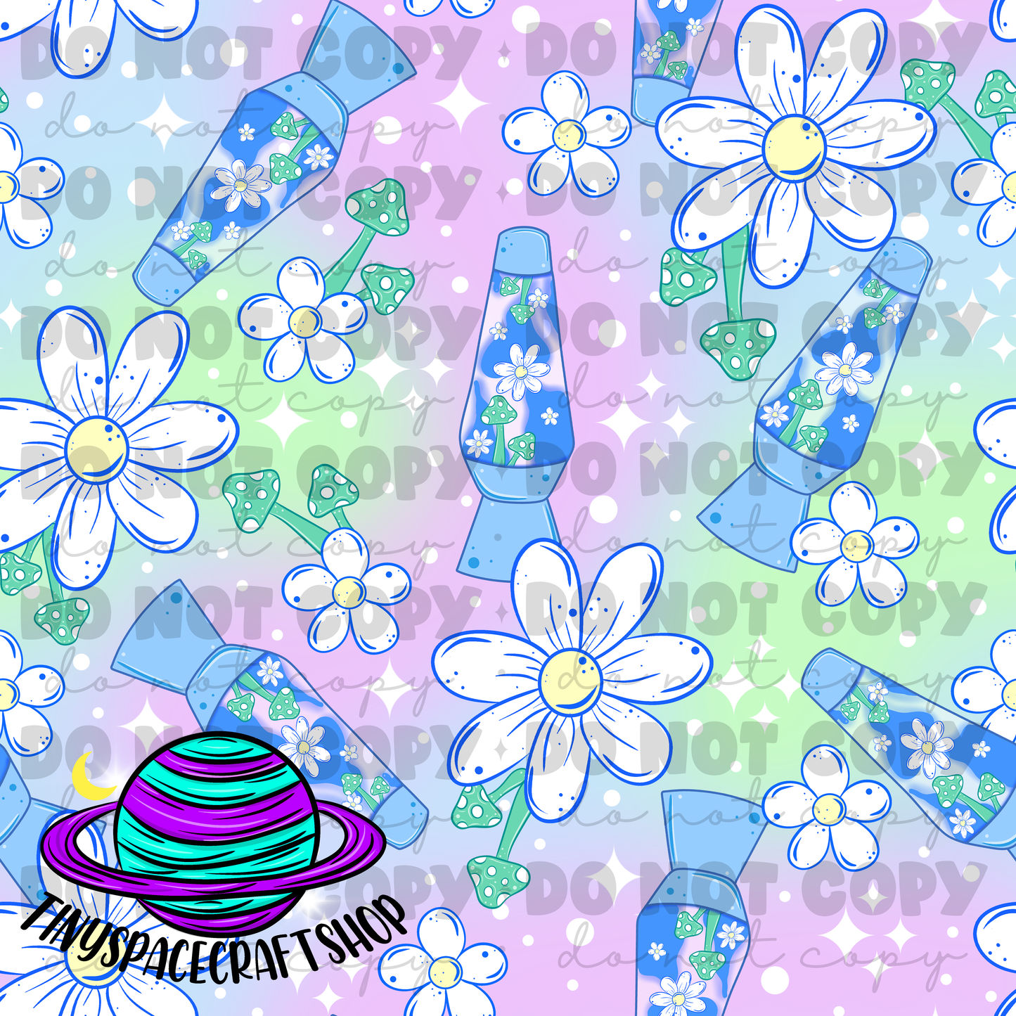 Floral lamp