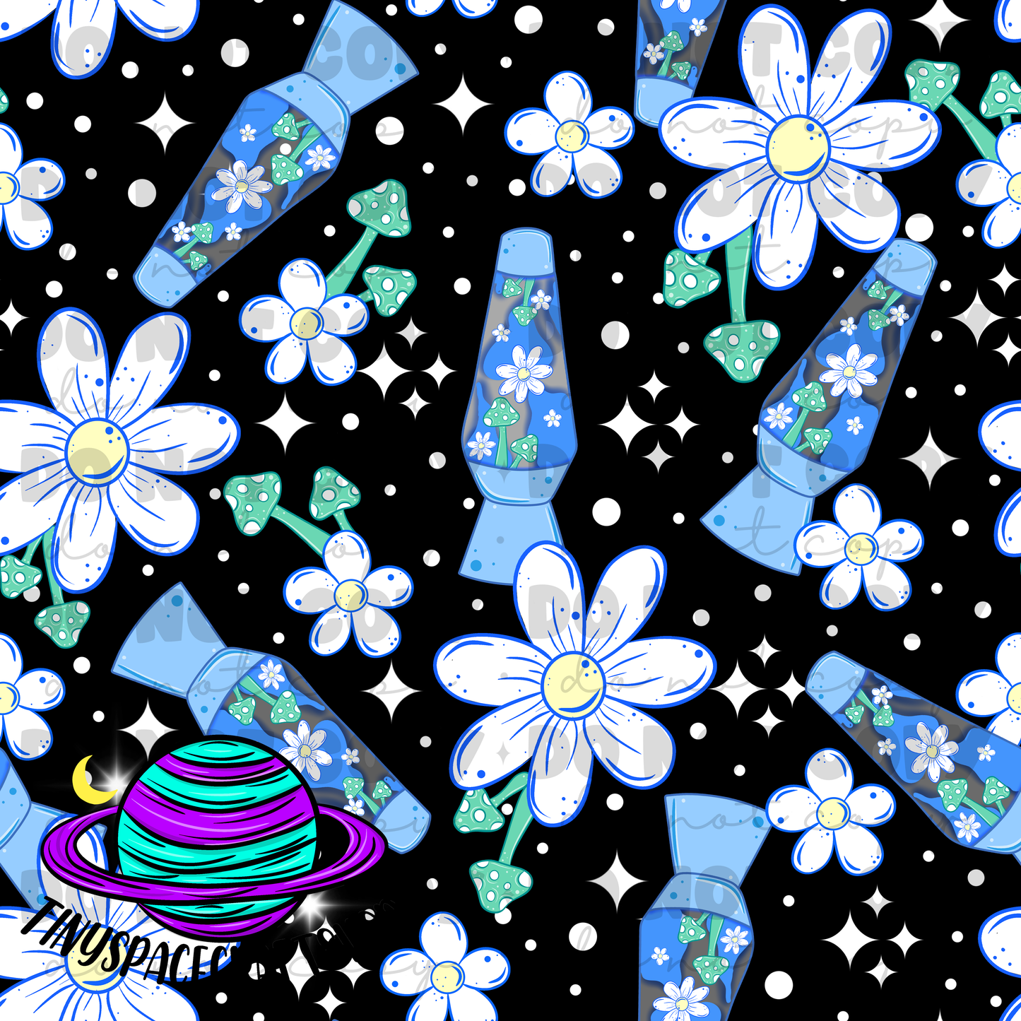 Floral lamp