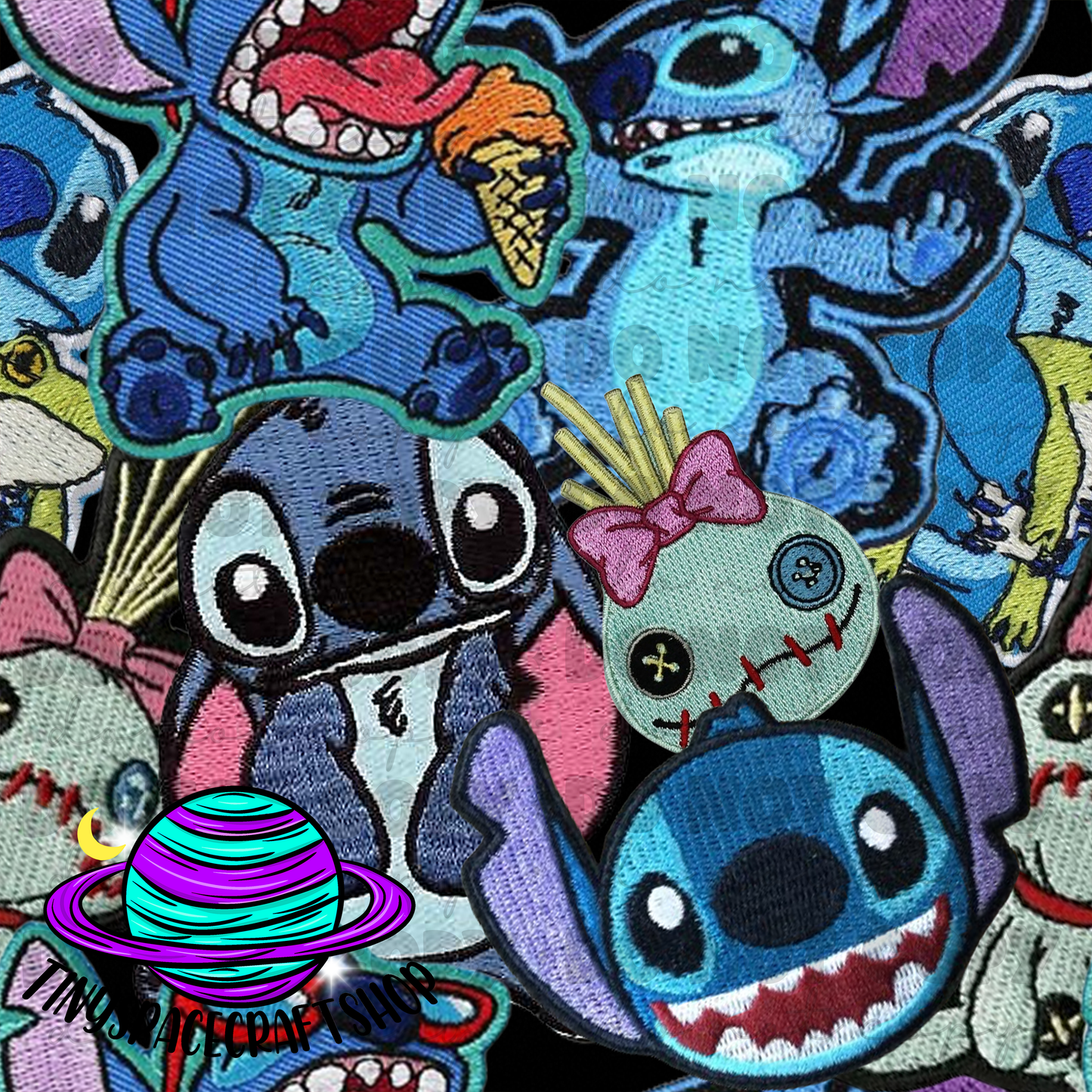Blue patch