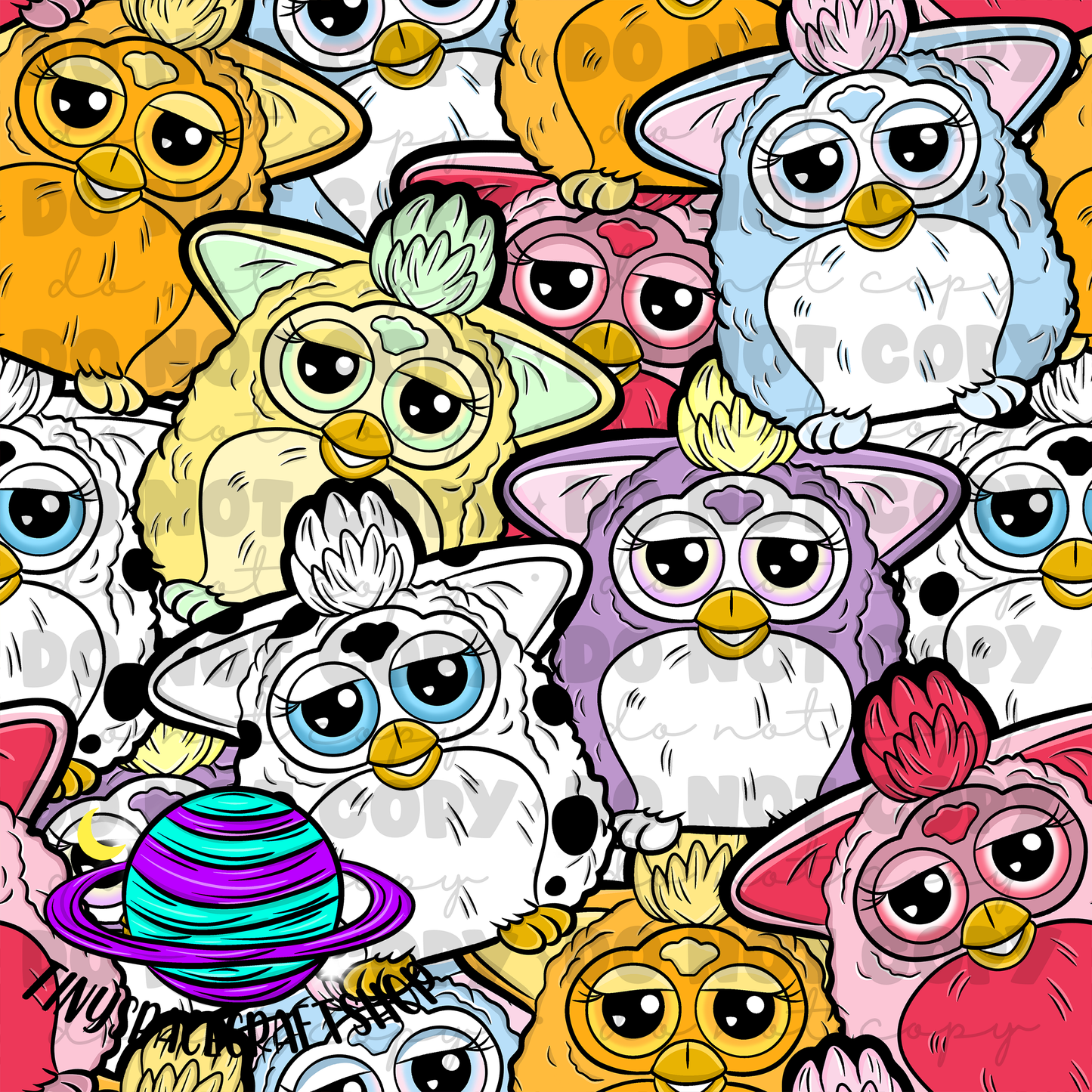 Fur collage