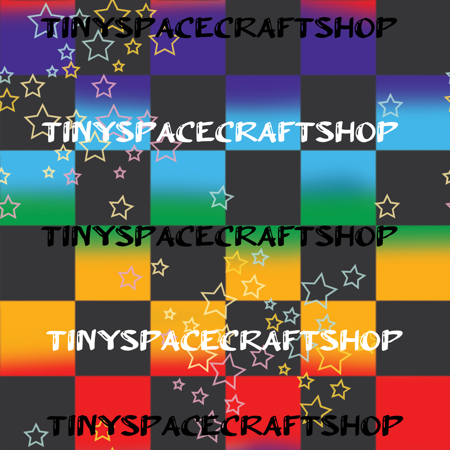 Colorful checker (3 choices)