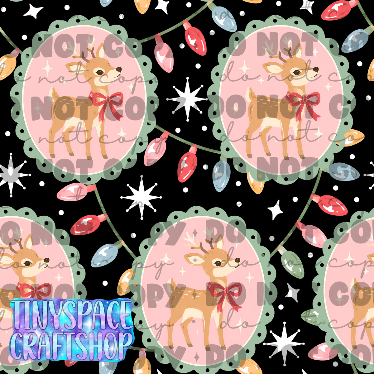 Christmas deer