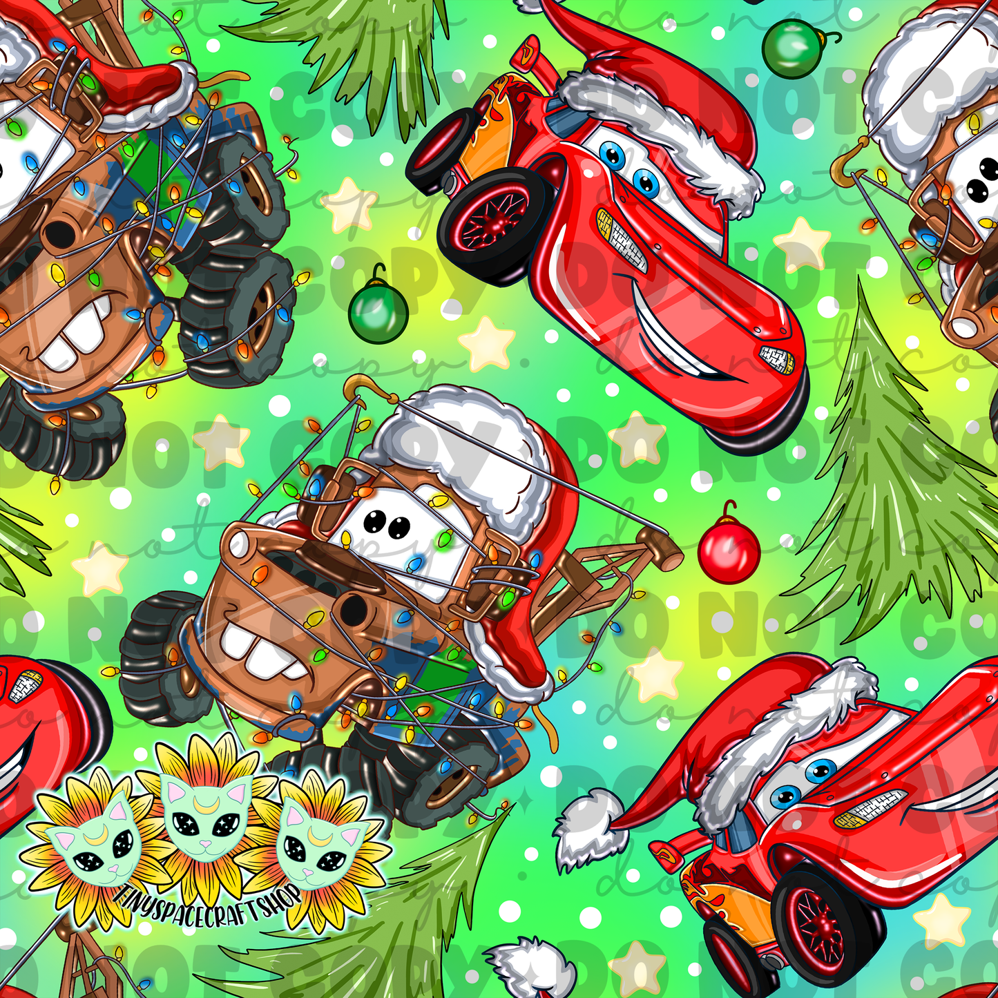 Christmas car