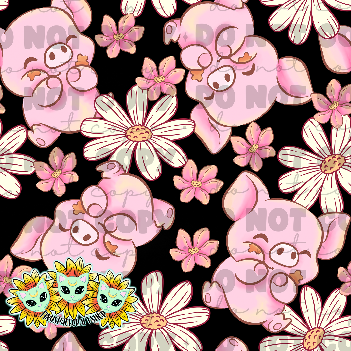 Floral pig