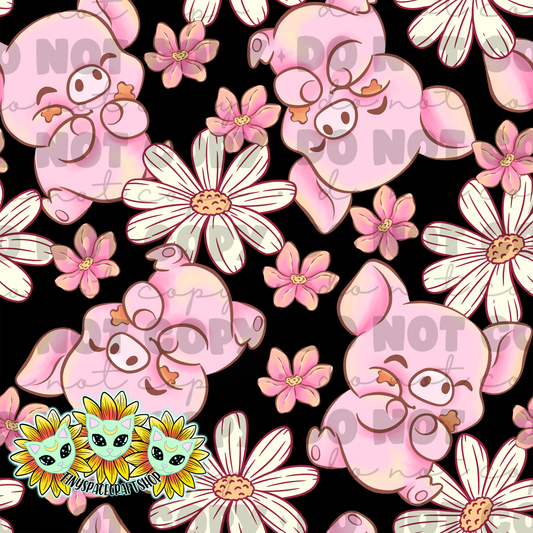 Floral pig