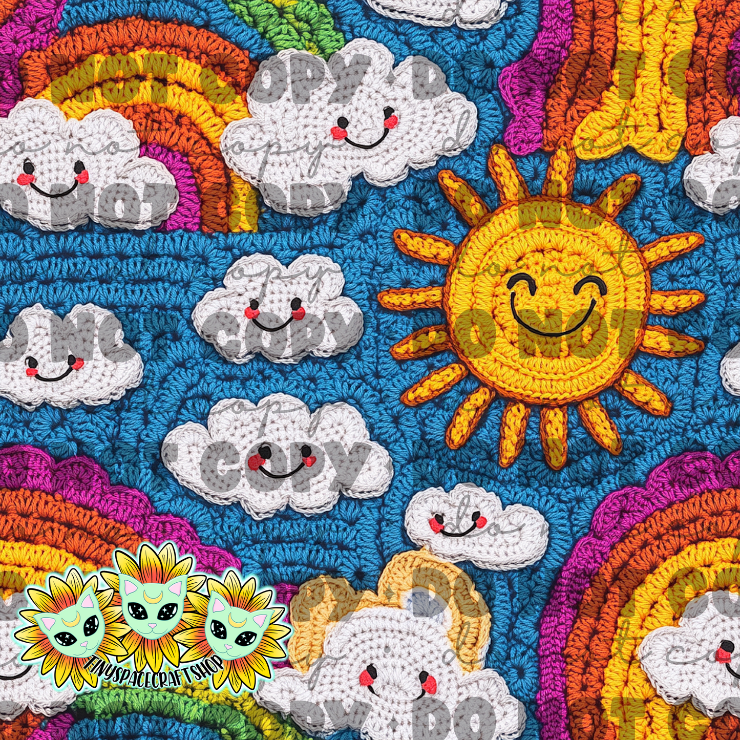 Knit sun