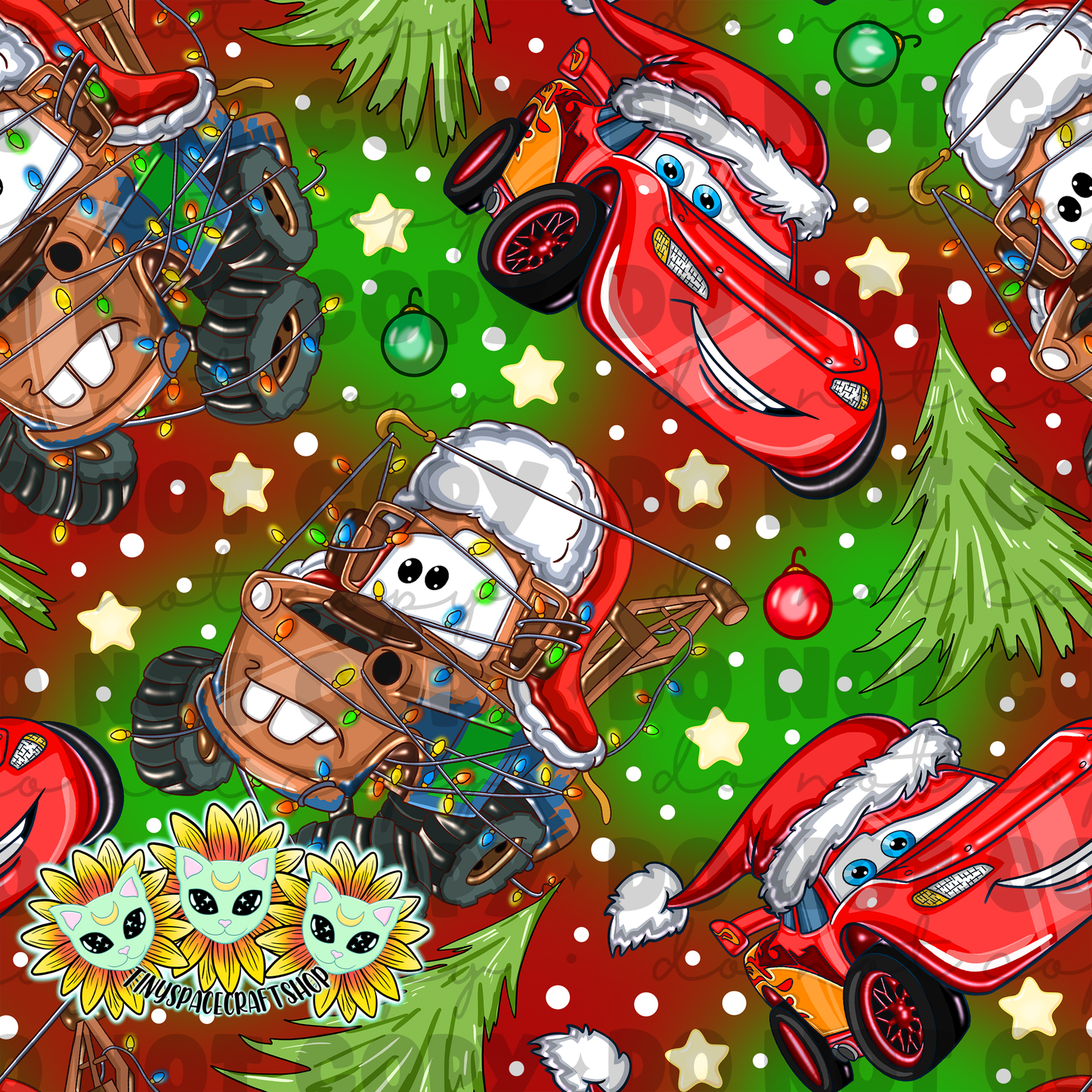 Christmas car