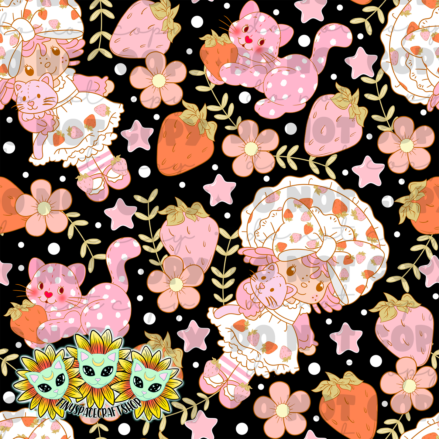 Vintage strawberry