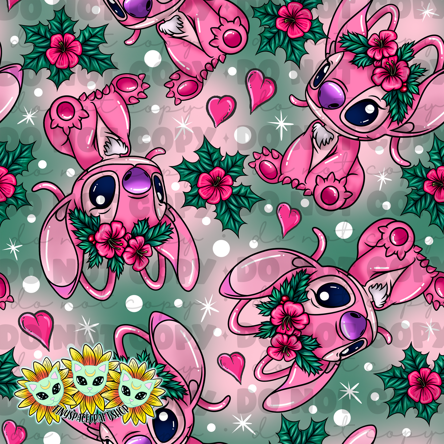 Pink alien