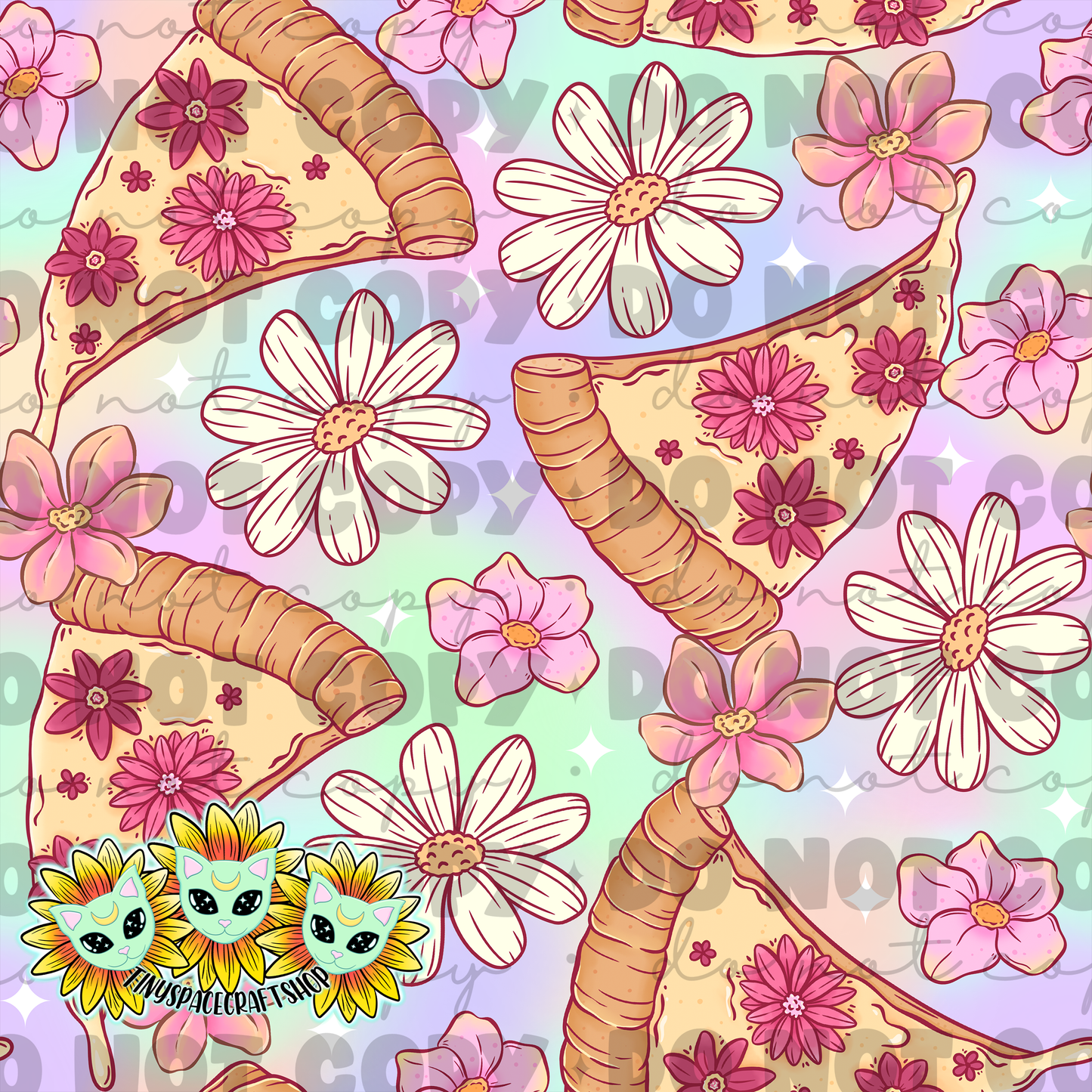 Flower pizza
