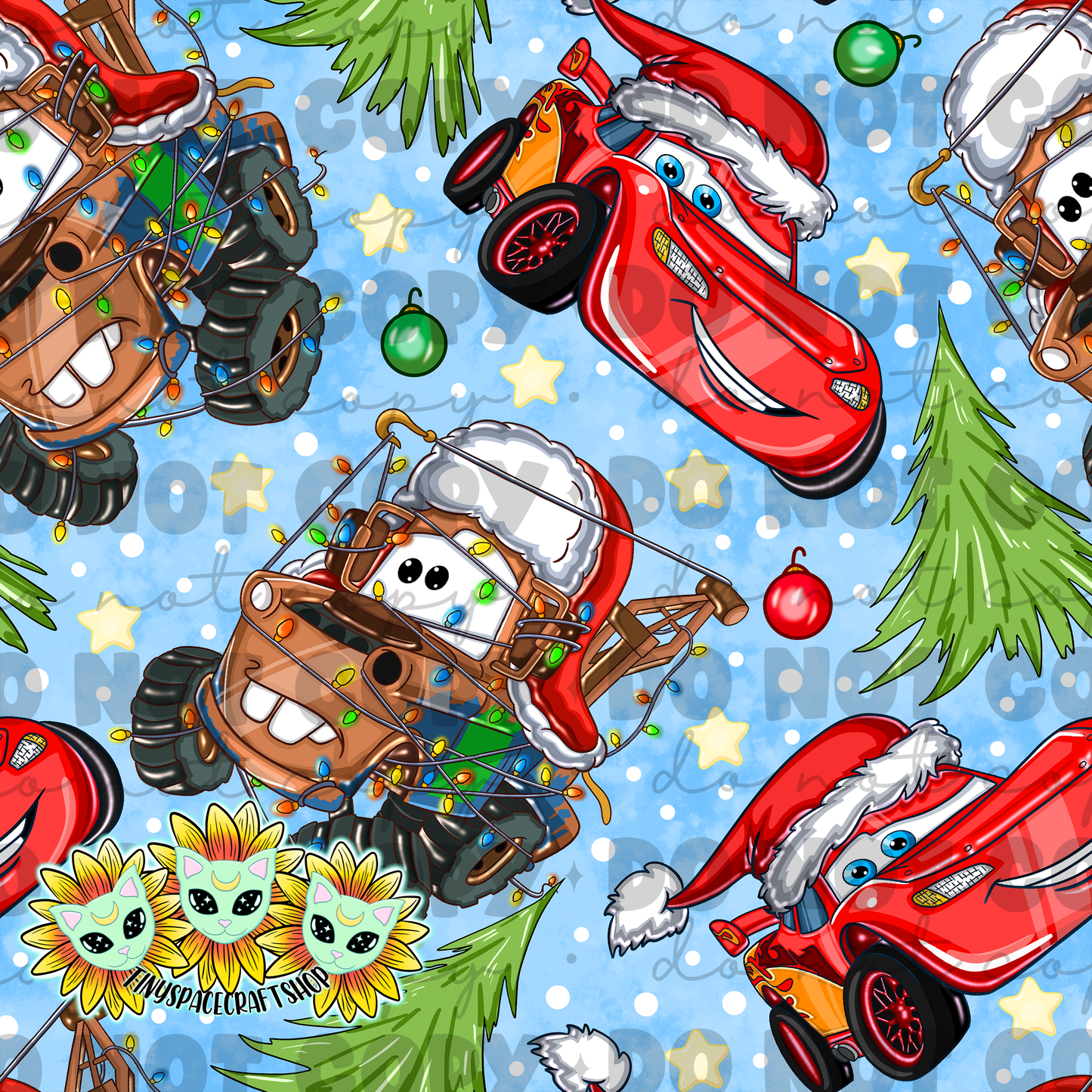 Christmas car