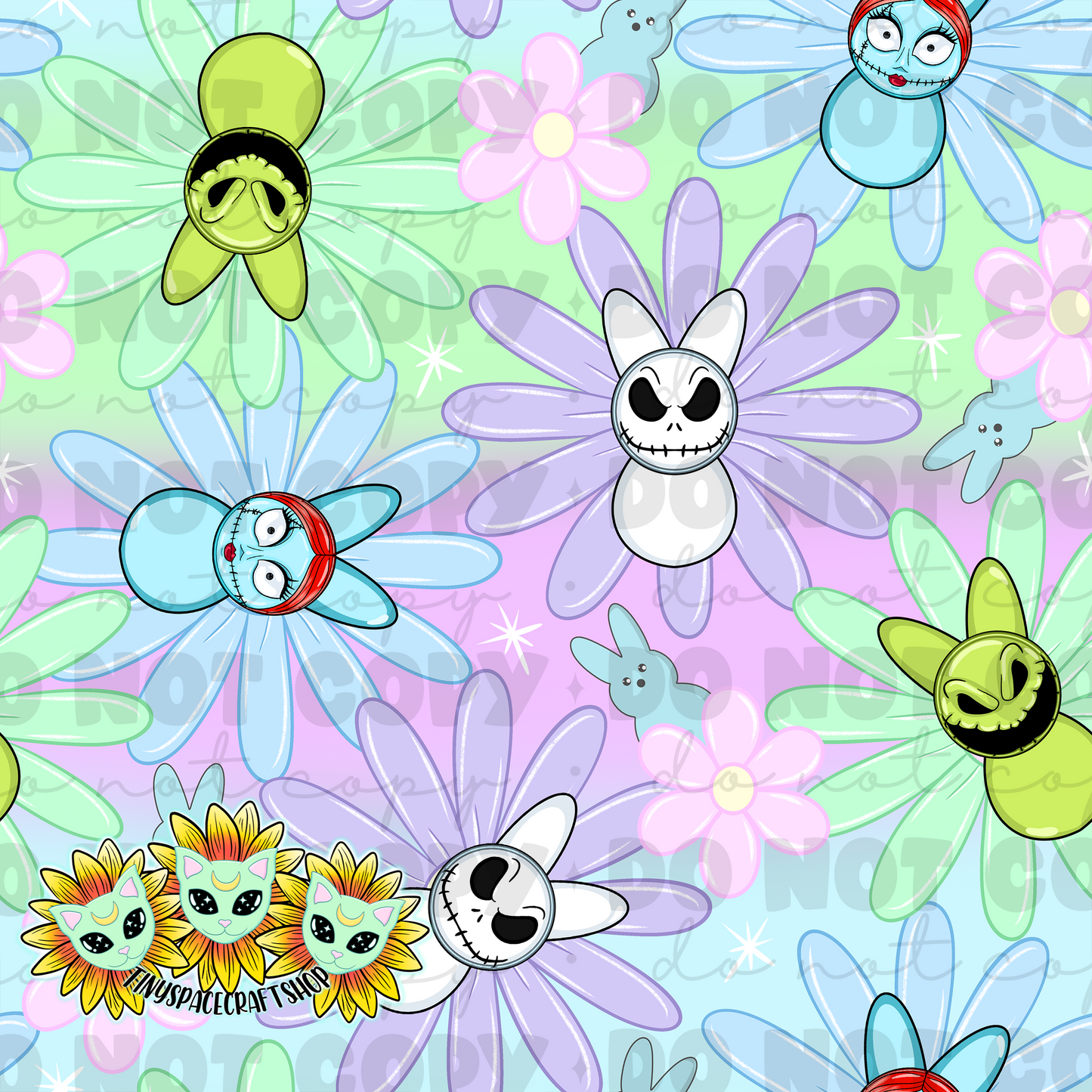 Nightmare Easter flowers